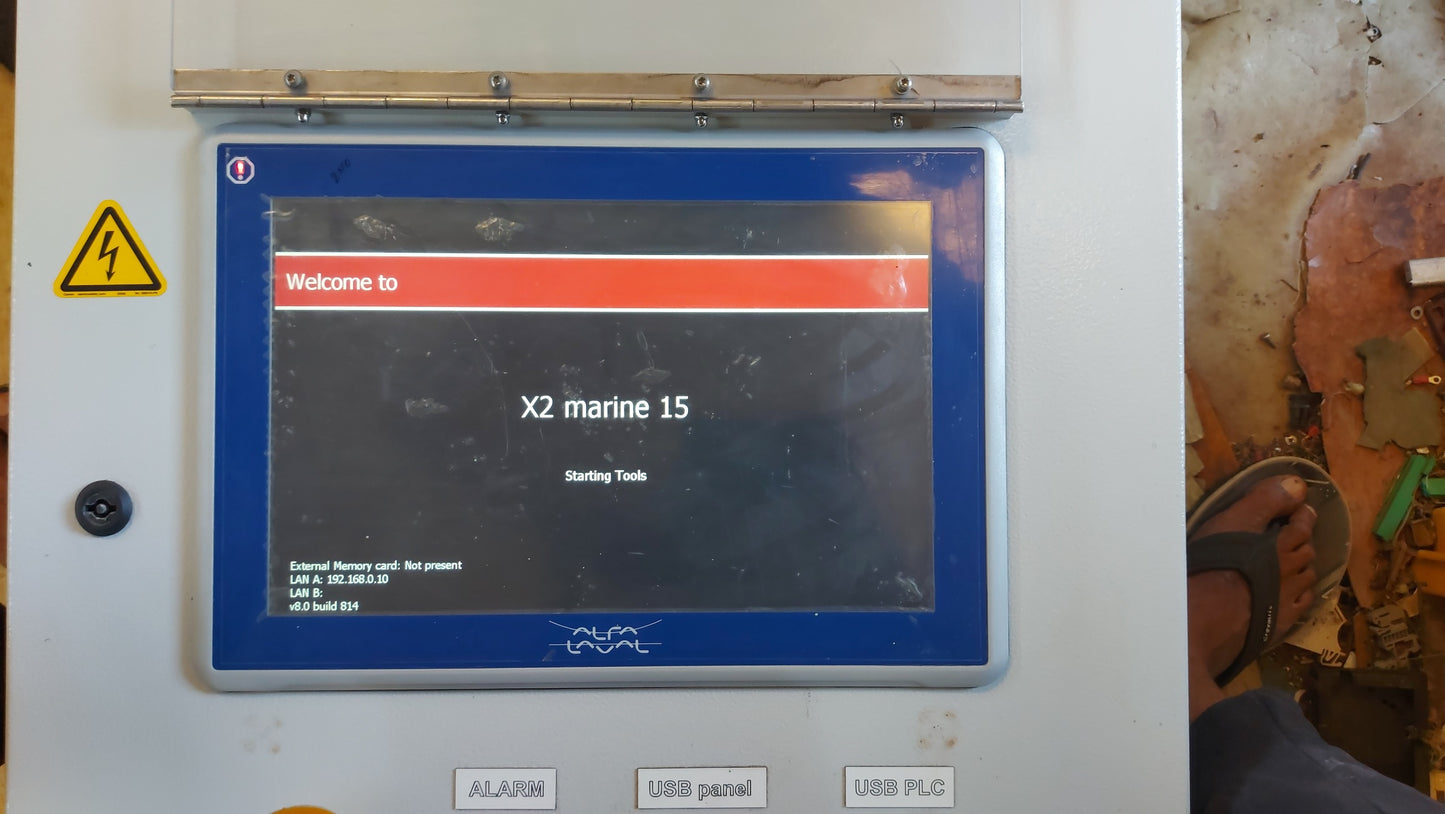 ALFA LAVAL CONTROL CABINET 9034553 80 VER.1
