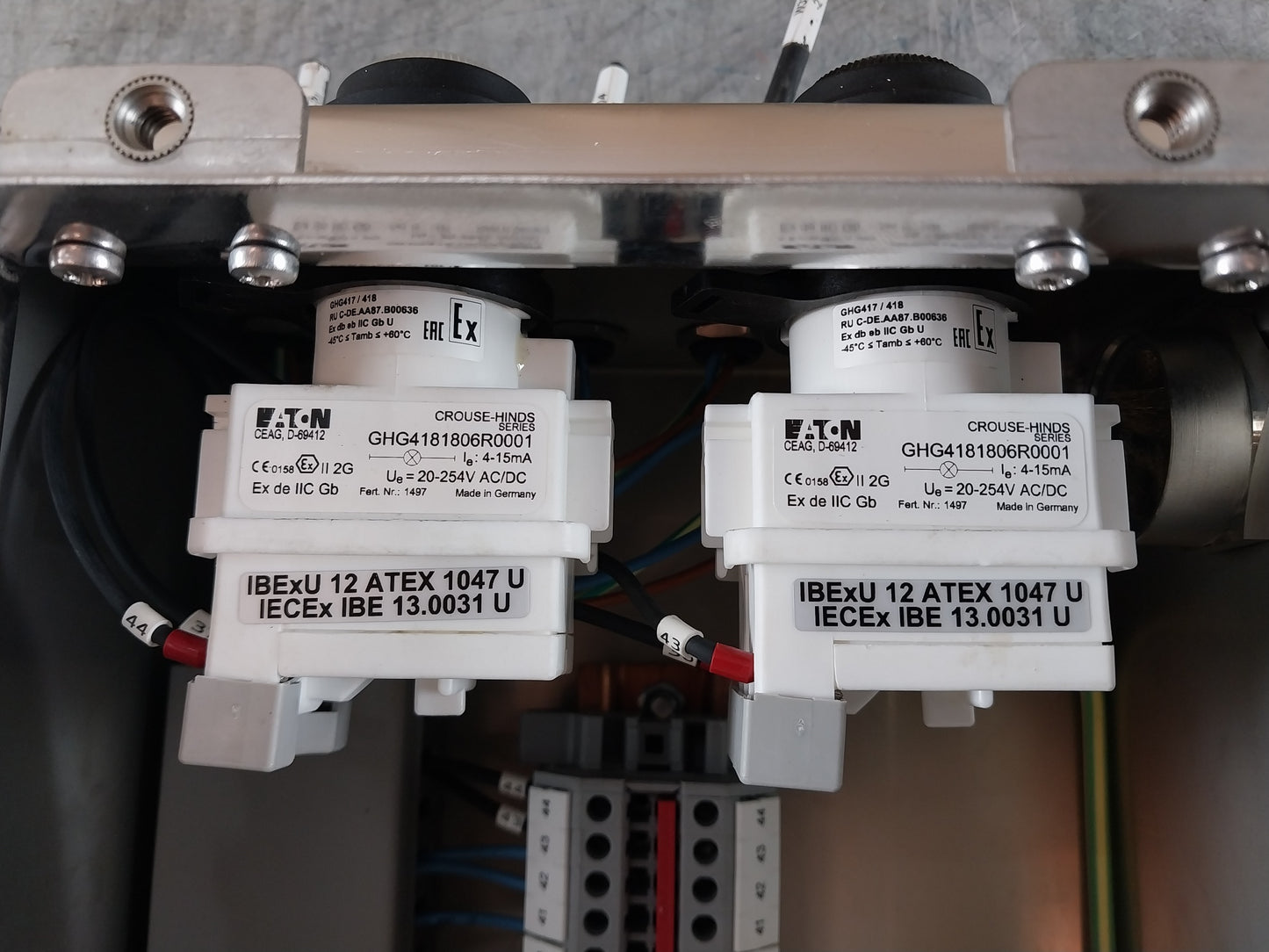 ALFA LAVAL COOPER CROUSE-HINDS XCL CONTROL PANEL ENCLOSURE 690V 6mm2
