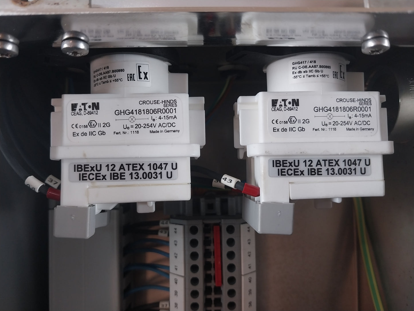 ALFA LAVAL EATON XCL EXPLOSION PROOF ENCLOSURE BOX 690V 6mm2