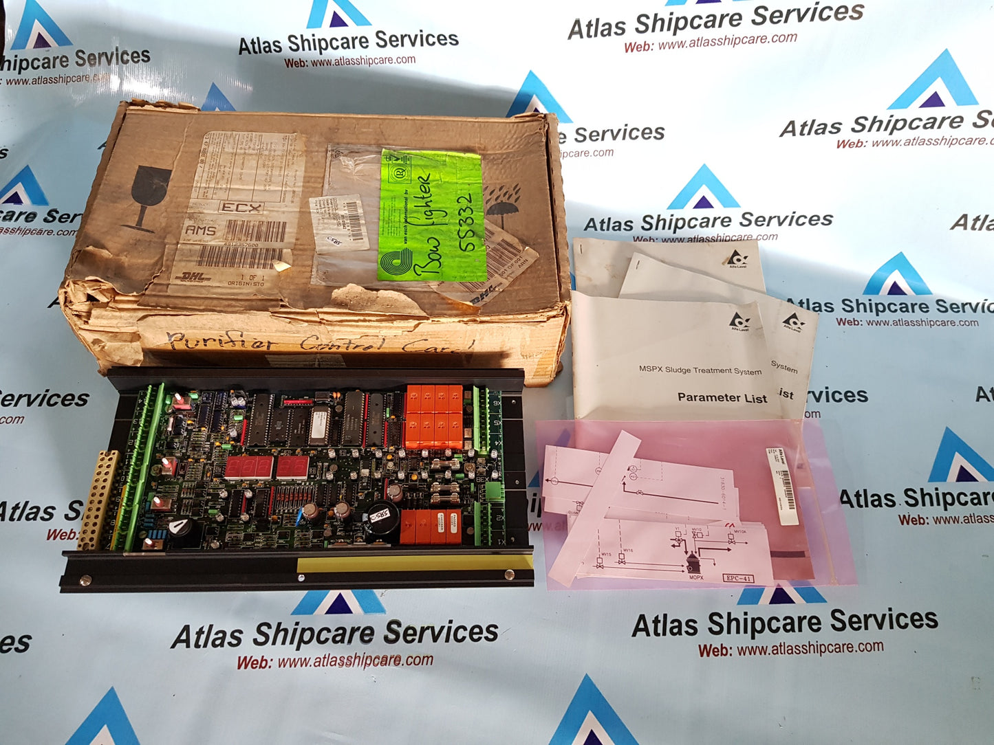 ALFA LAVAL EPC-41 CONTROL UNIT CARD