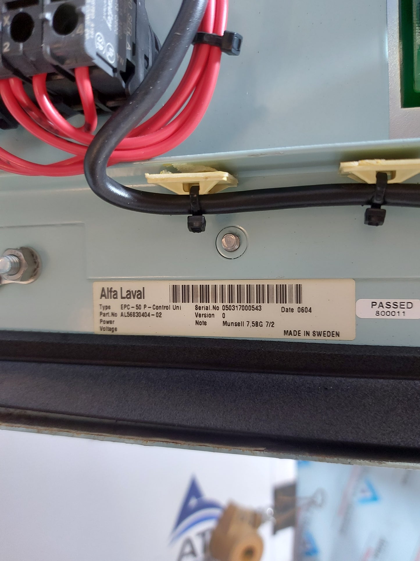 ALFA LAVAL OP  EPC 50 PANEL