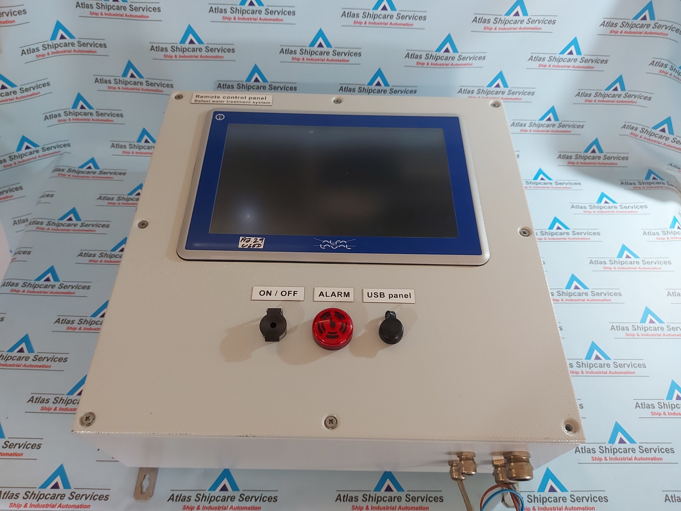 ALFA LAVAL REMOTE CONTROL PANEL 640001605 REV.3 – Atlas Shipcare Services