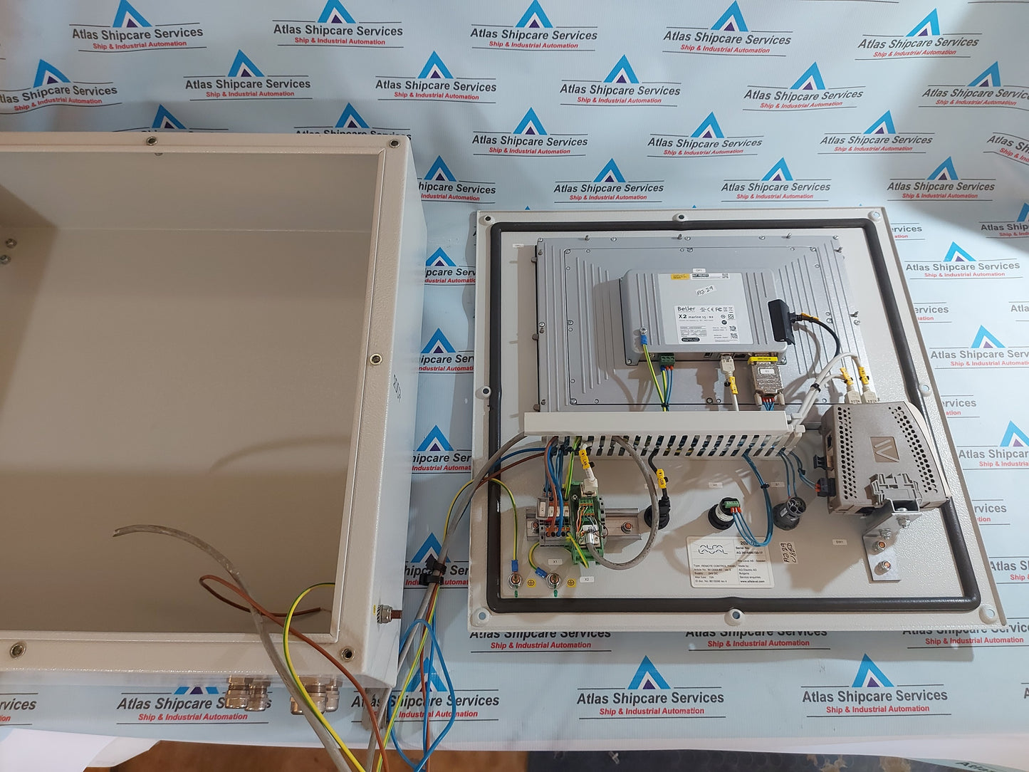 ALFA LAVAL REMOTE CONTROL PANEL 640001605 REV.3