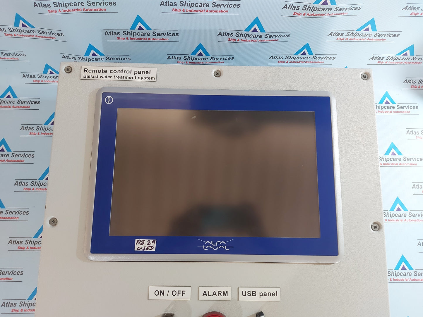ALFA LAVAL REMOTE CONTROL PANEL 640001605 REV.3