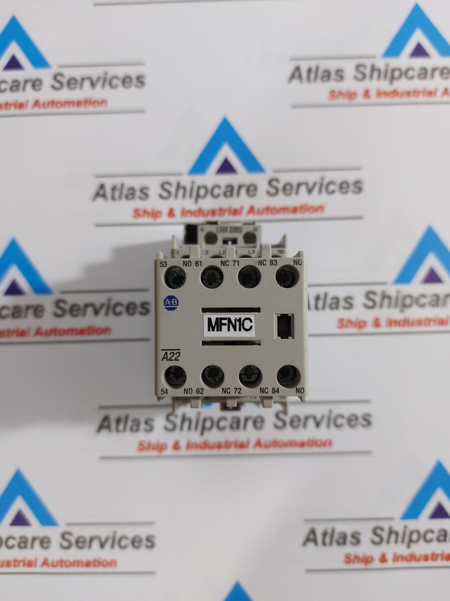 ALLEN-BRADLEY 100-C16*10 SER.B AUXILIARY CONTACT RELAY