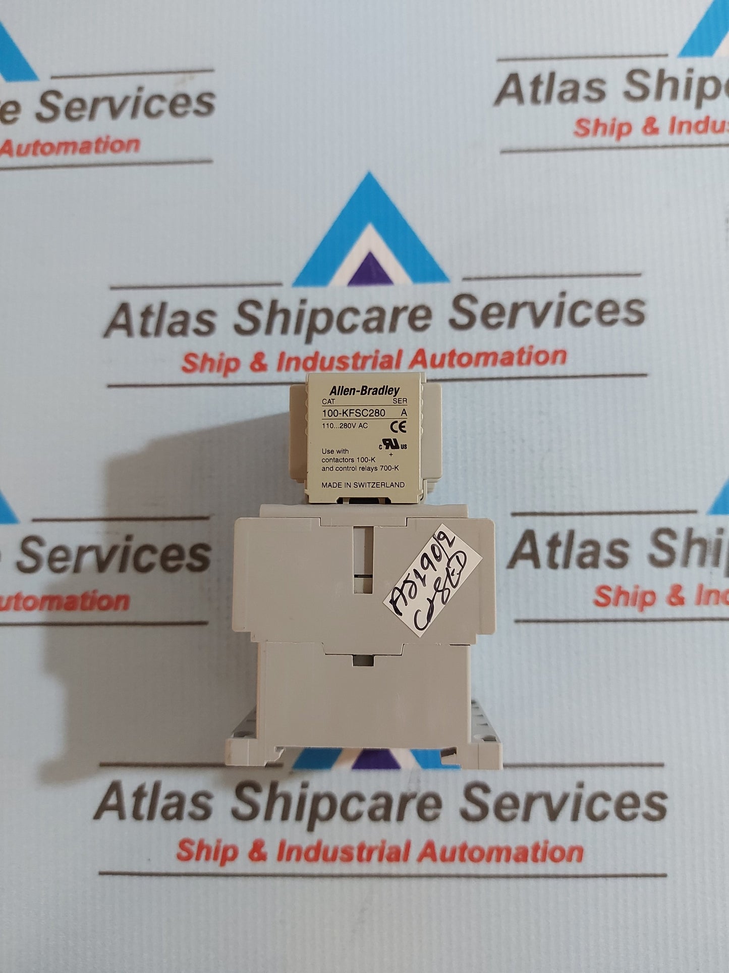 ALLEN-BRADLEY 100-K09*10 CONTACTOR RELAY SER.A 20A 690V