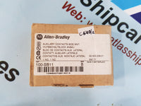 ALLEN-BRADLEY 100-S SER B AUXILIARY CONTACTS BLOCK SIDE MOUNT