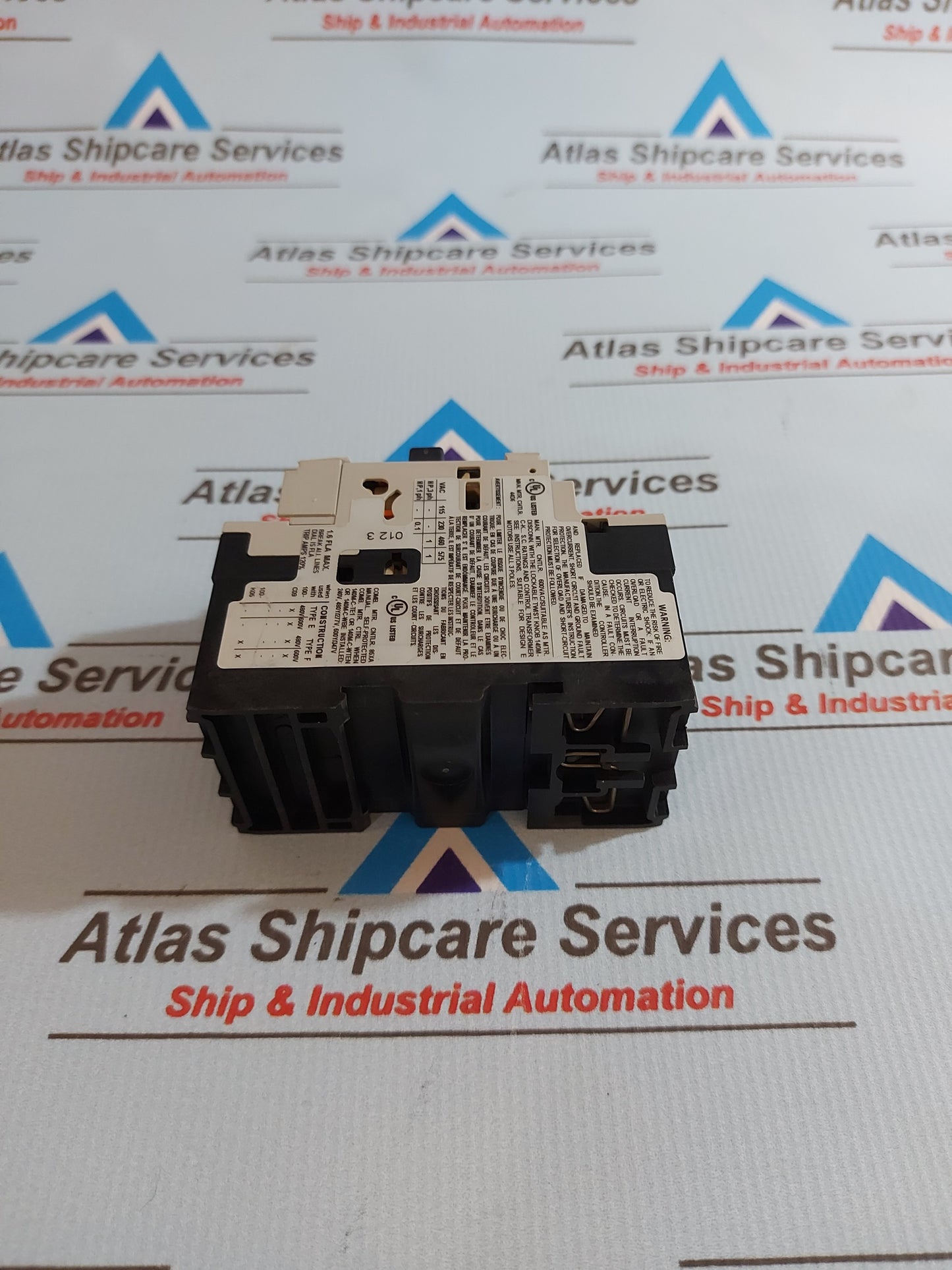 ALLEN-BRADLEY 140M-C2E-B16 SERIES C MOTOR PROTECTION CIRCUIT BREAKER
