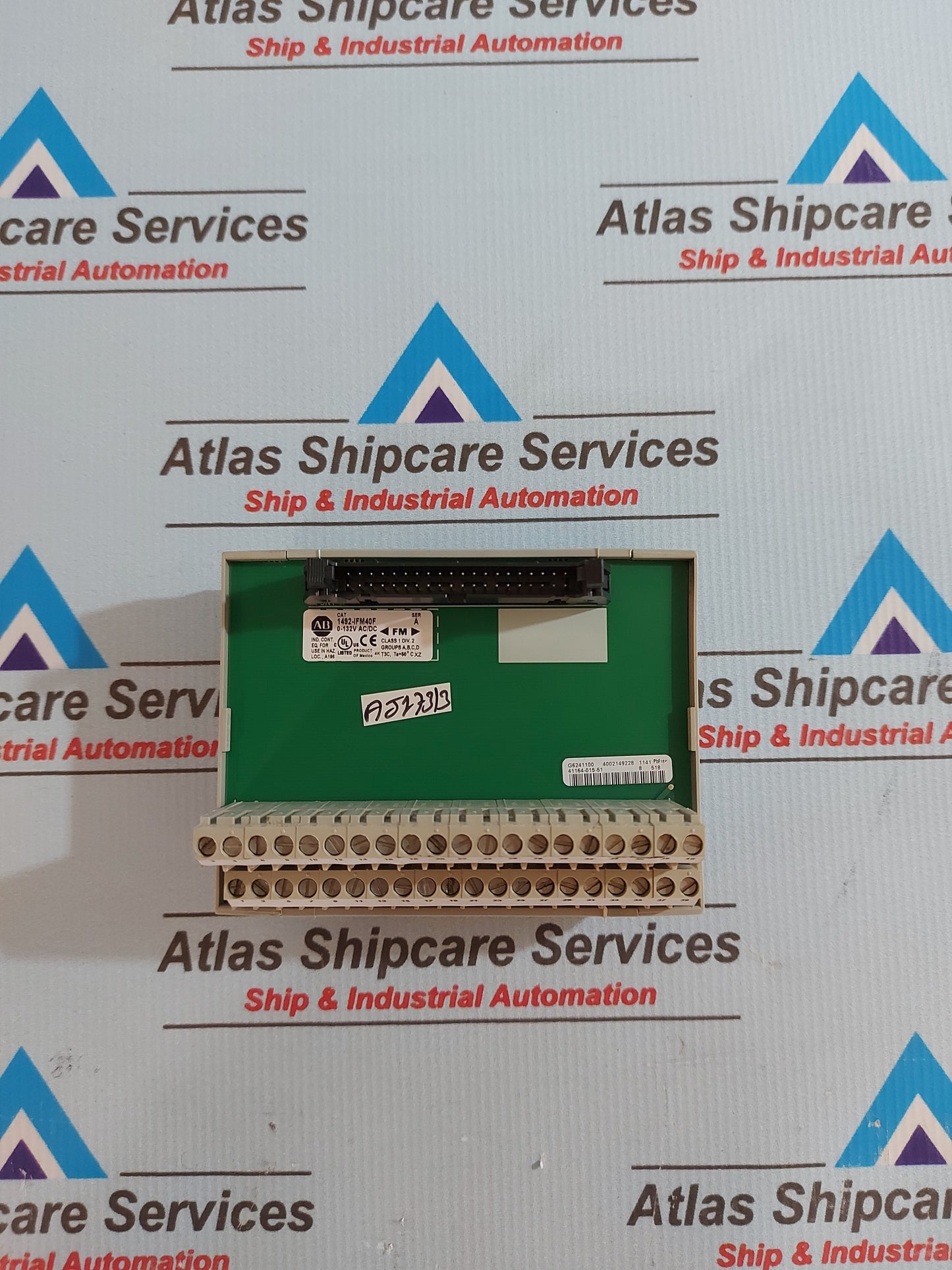ALLEN-BRADLEY 1492-IFM40F TERMINAL BLOCK SER.A