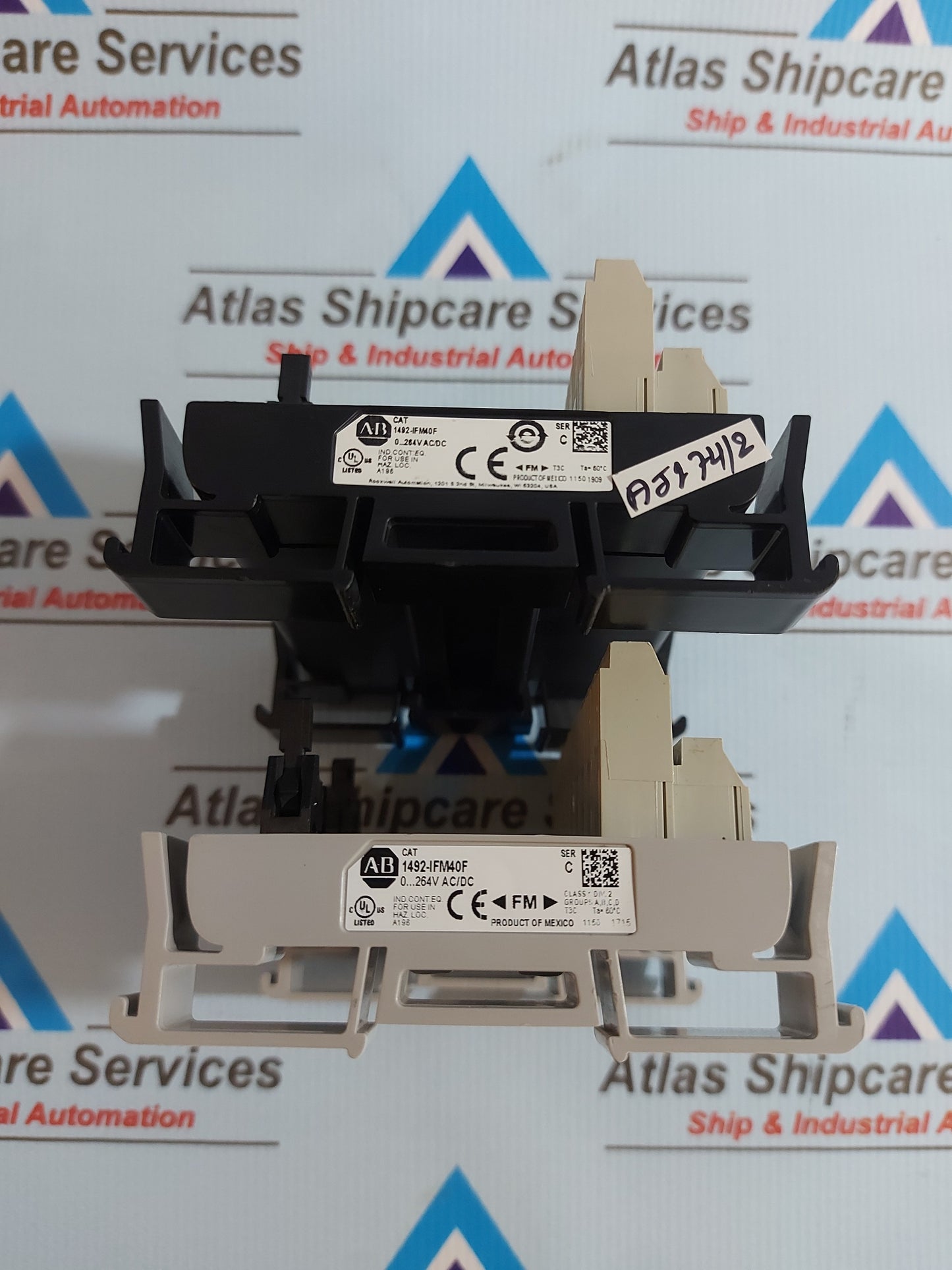 ALLEN-BRADLEY 1492-IFM40F TERMINAL BLOCK SER.C