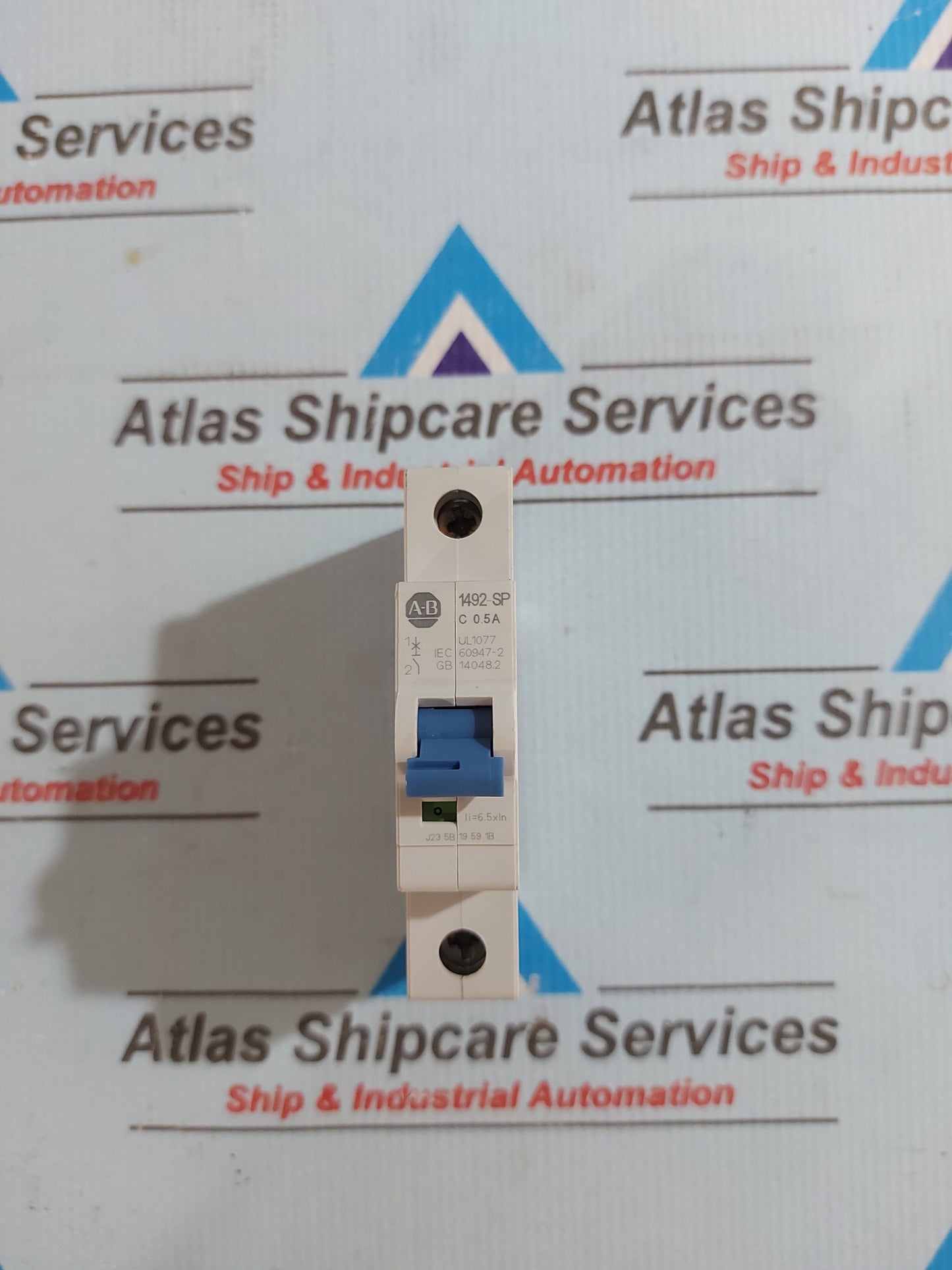 ALLEN-BRADLEY 1492-SPM1C005 SER.D SUPPLEMENTARY PROTECTOR 1 POLE