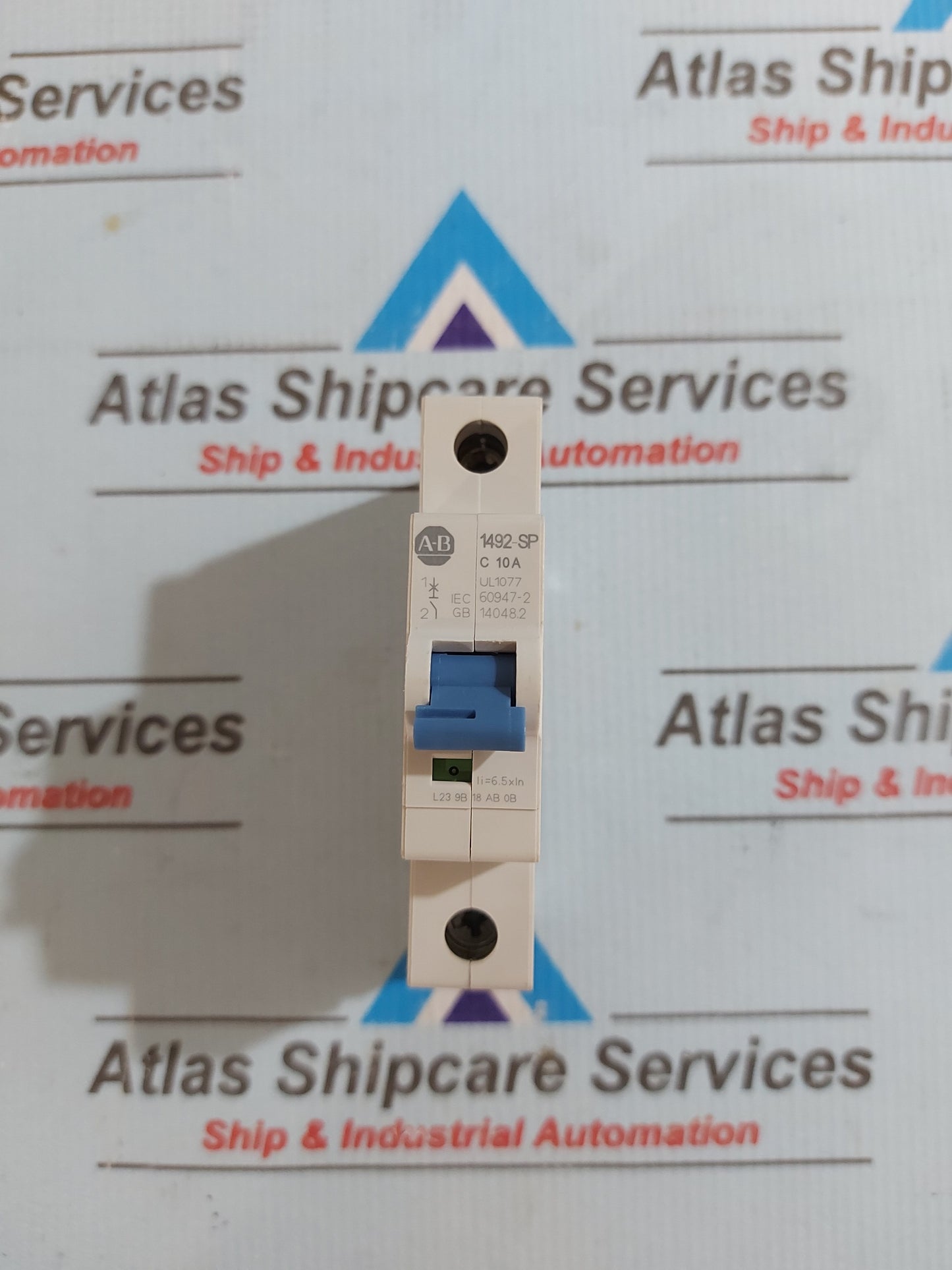ALLEN-BRADLEY 1492-SPM1C100 SER.D CIRCUIT BREAKER 10A 1 POLE