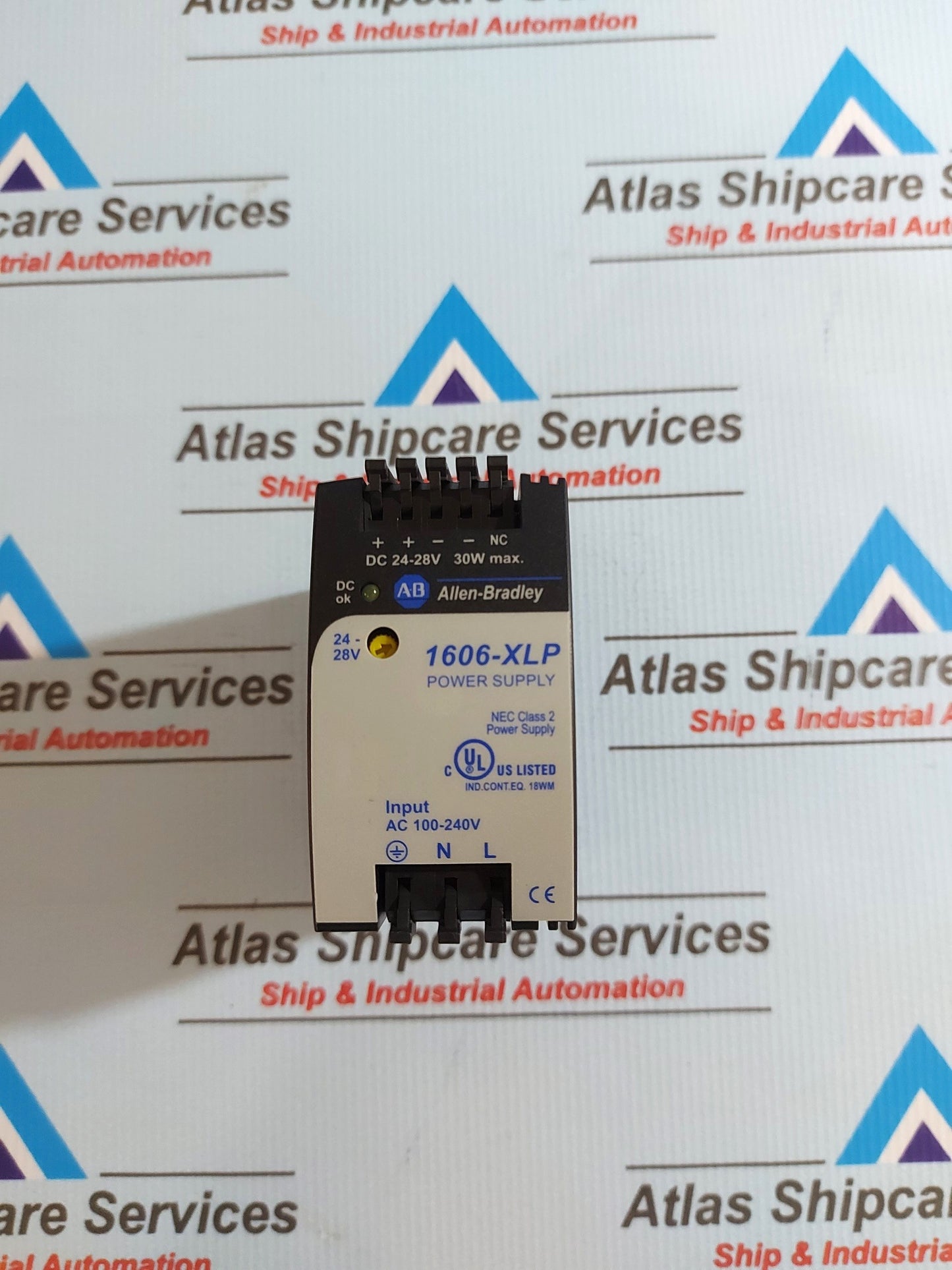 ALLEN-BRADLEY 1606-XLP30E POWER SUPPLY 100-240VAC 0.6A 50-60Hz