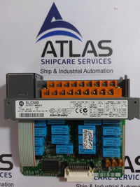 ALLEN-BRADLEY 1746-0W16 SER.C SLC500 OUTPUT MODULE
