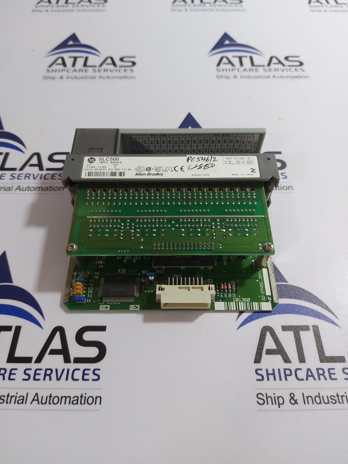 ALLEN-BRADLEY 1746-IV32 SER.C INPUT MODULE