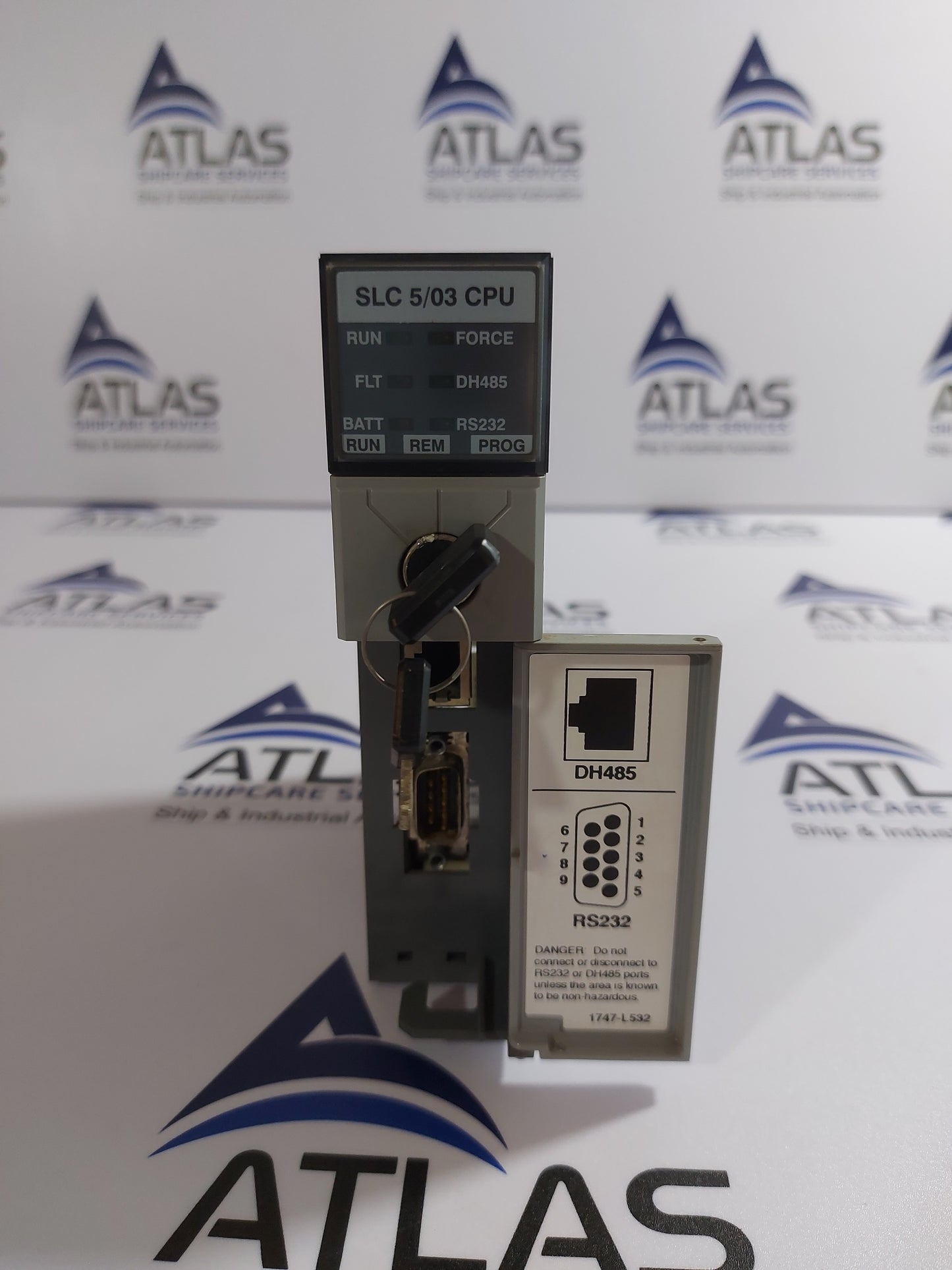 ALLEN-BRADLEY 1747-L532 SER.C SLC500 PROCESSOR UNIT