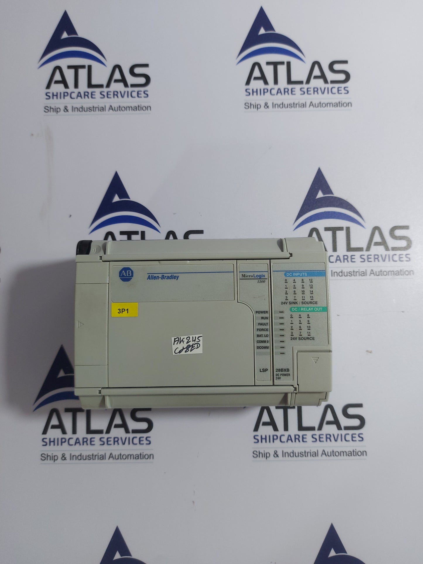 ALLEN-BRADLEY 1764-28BXB SER.B MICROLOGIX 1500 BASE UNIT