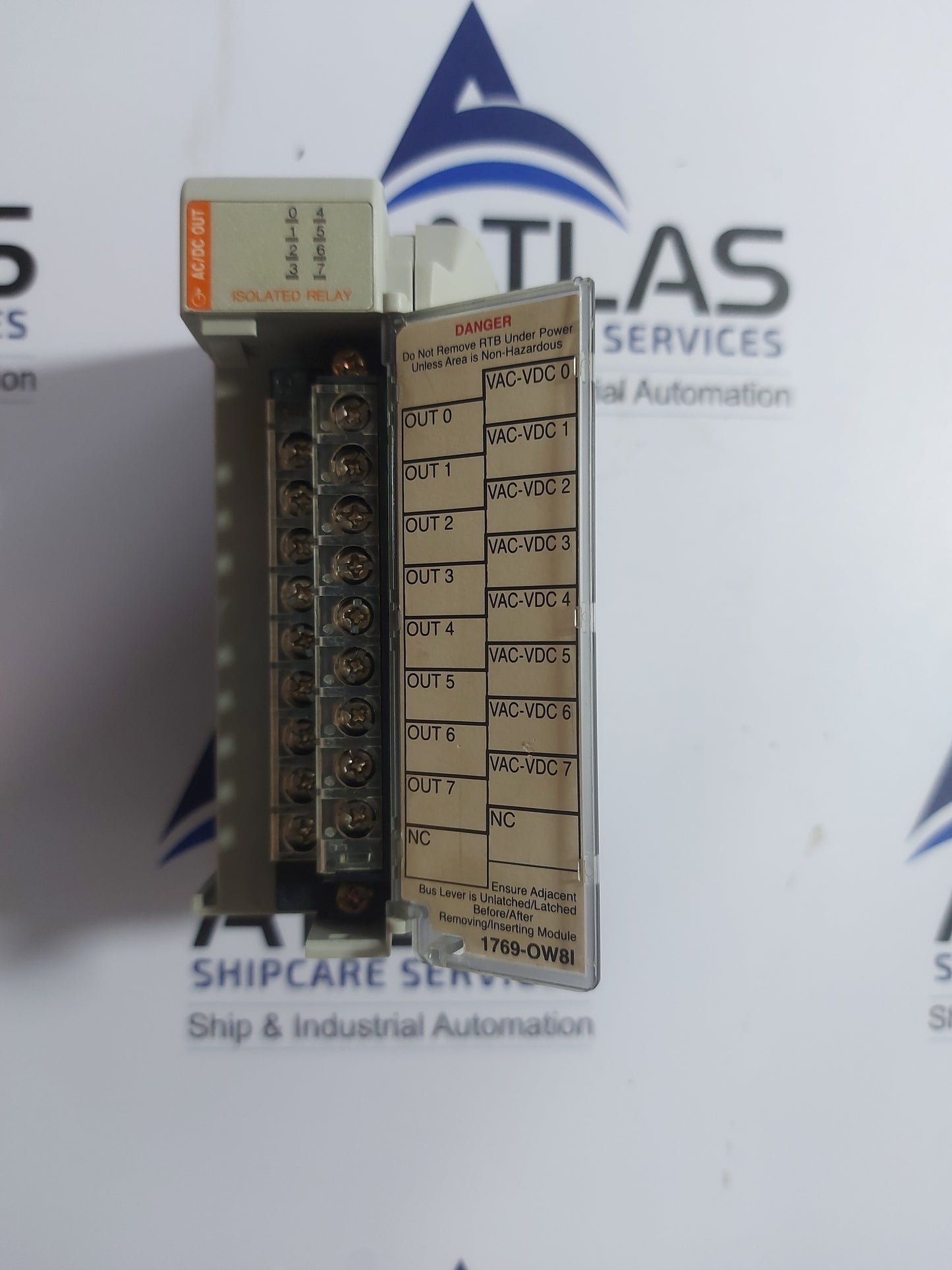 ALLEN-BRADLEY 1769-ECR RIGHT END CAP/TERMINATOR 24VDC