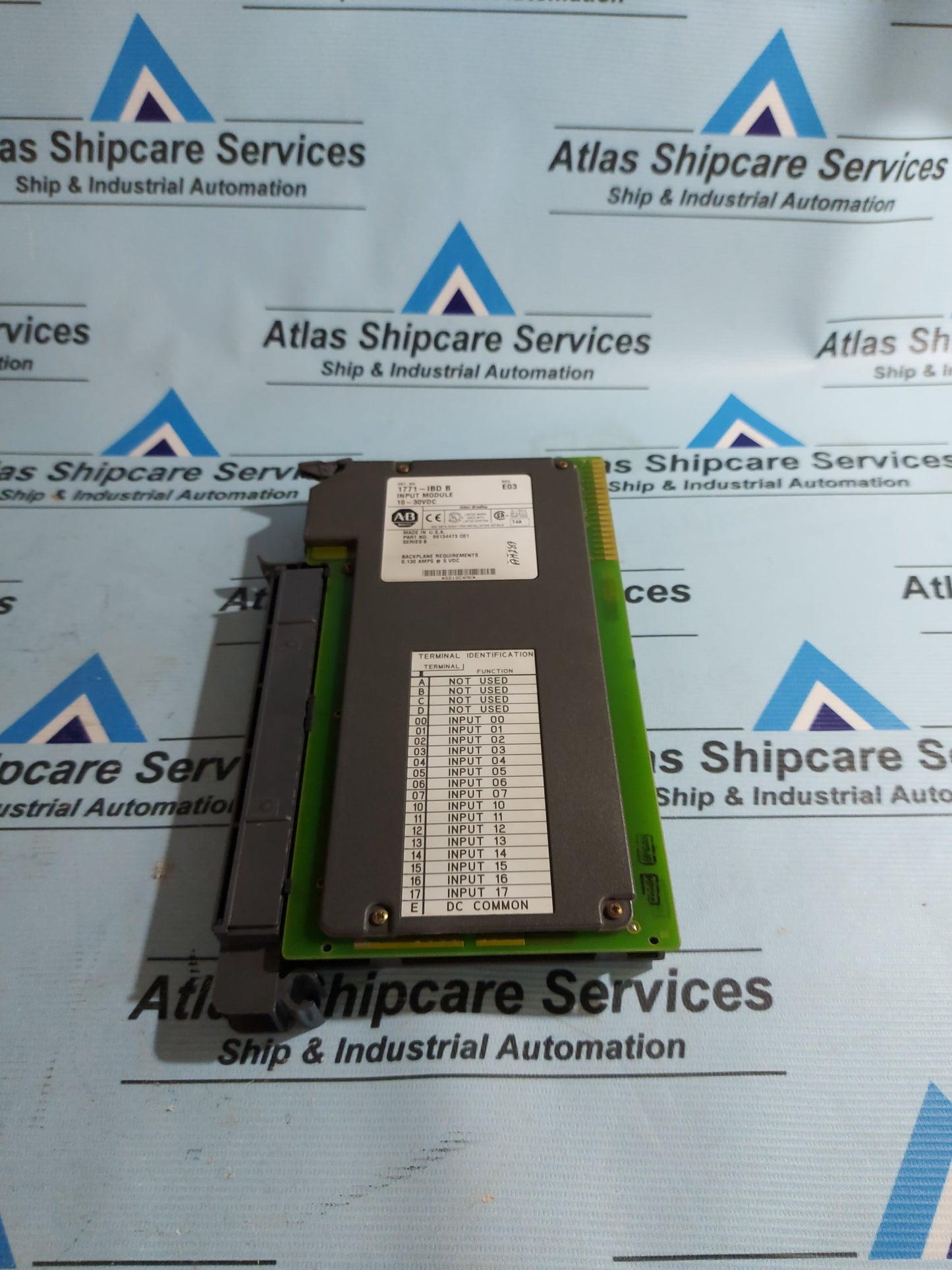 ALLEN-BRADLEY 1771-IBD B INPUT MODULE 10-30VDC