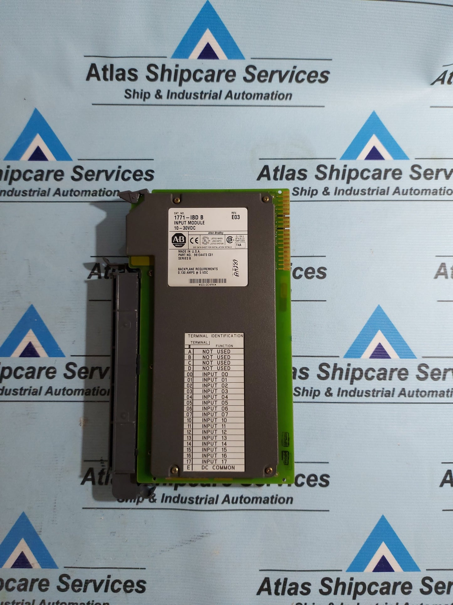 ALLEN-BRADLEY 1771-IBD B INPUT MODULE 10-30VDC