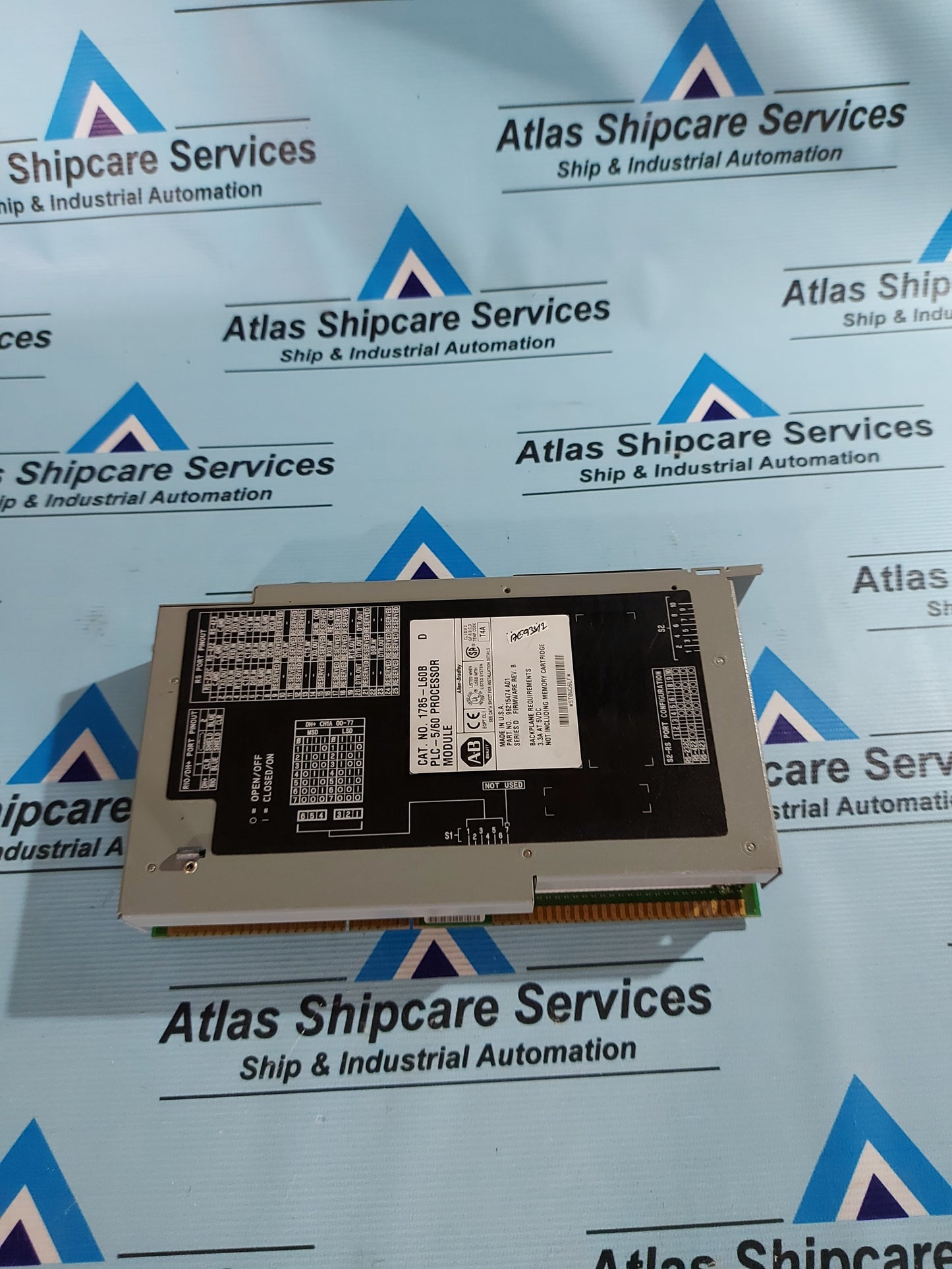 ALLEN-BRADLEY 1785-L60B D PLC-5/60 PROCESSOR MODULE