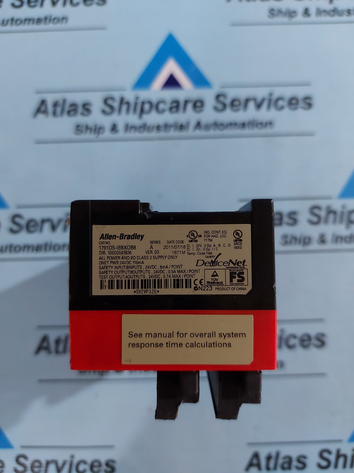 ALLEN-BRADLEY 1791DS-IB8XOB8 COMPACT BLOCK