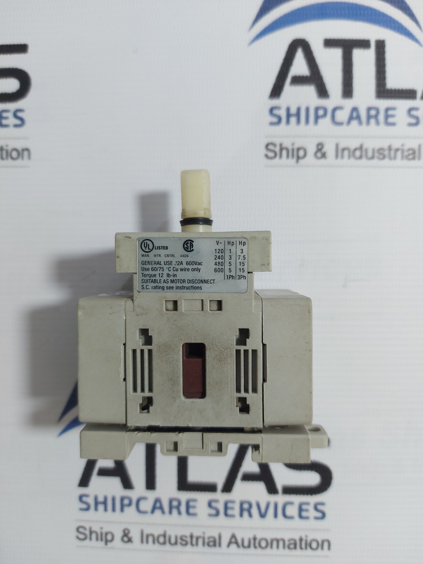 ALLEN-BRADLEY 194E-E32-1753 SER B DISCONNECT LOAD SWITCH