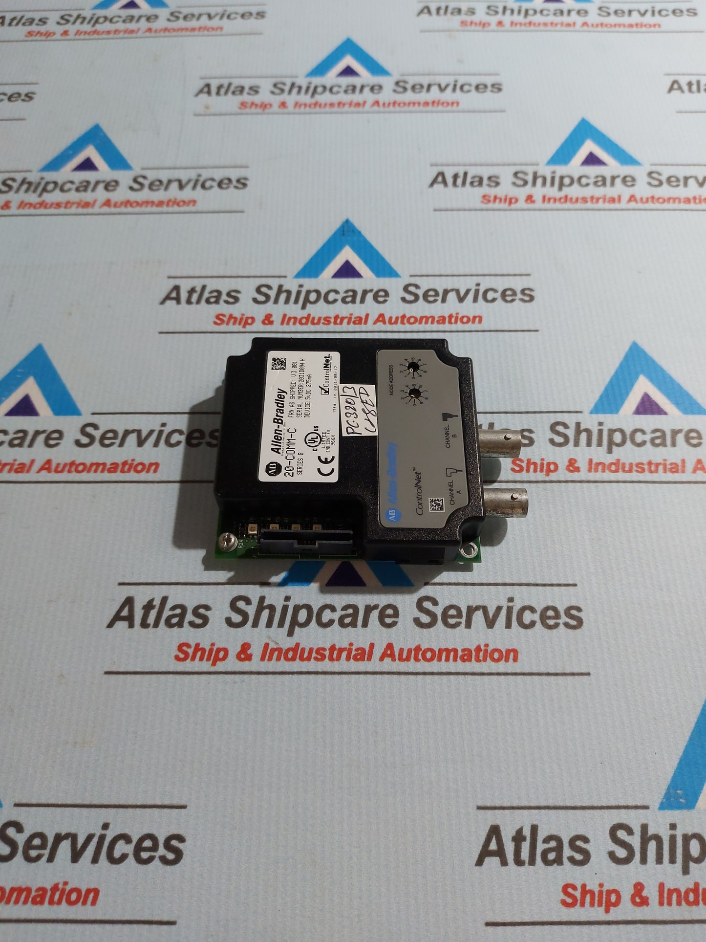 ALLEN-BRADLEY 20-COMM-C SERIES B POWERFLEX CONTROLNET ADAPTER