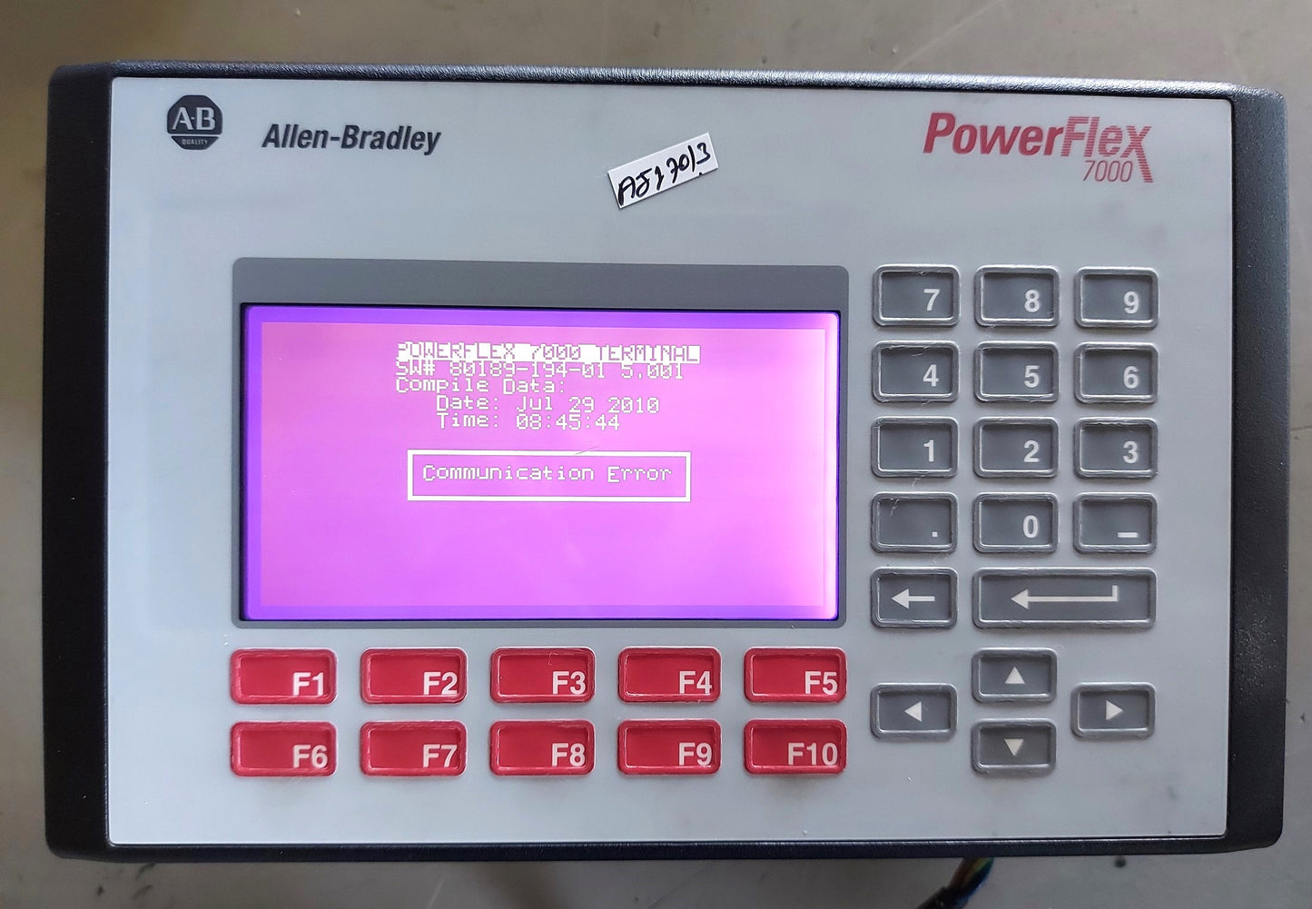 ALLEN-BRADLEY 2711-K5A5L11P OPERATOR INTERFACE PANEL 100-240VAC 0.25-0.15A SER.H