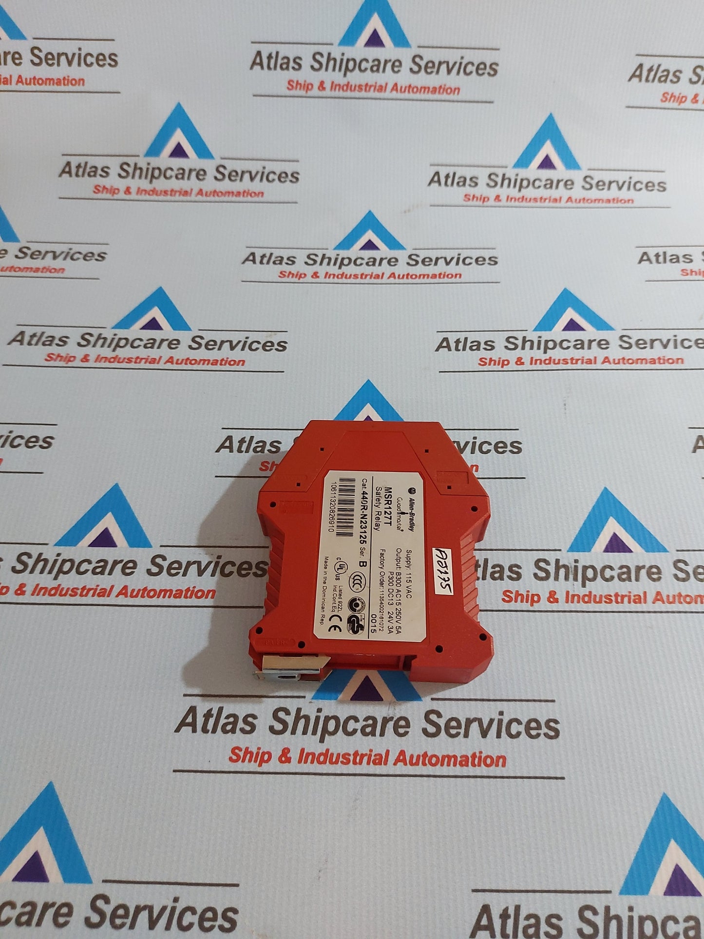 ALLEN-BRADLEY 440R-N23125 GUARDMASTER SAFETY INTERLOCK RELAY MSR127T