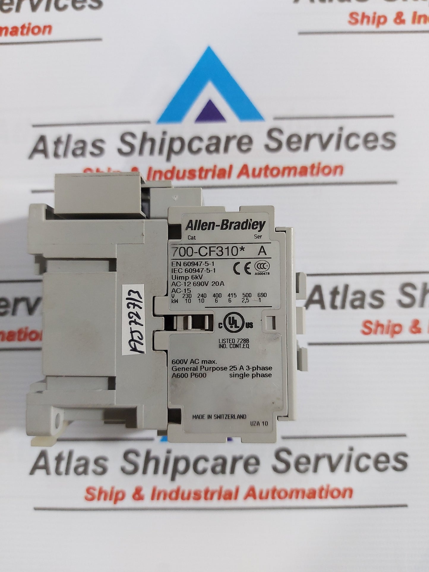 ALLEN-BRADLEY 700-CF310* SER.A CONTACTOR 110/120V 60Hz