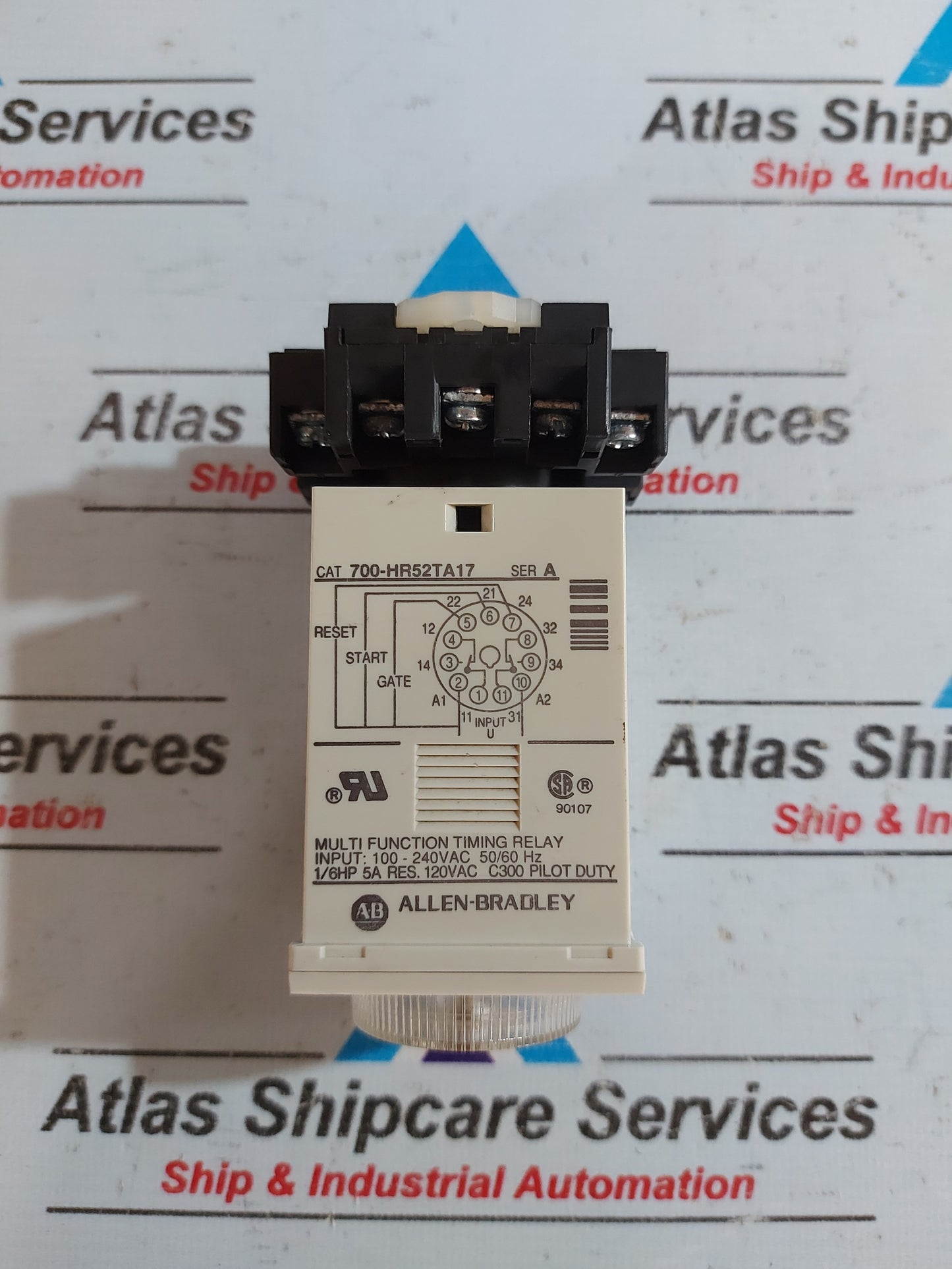 ALLEN-BRADLEY 700-HR52TA17 MULTI FUNCTION TIMING RELAY