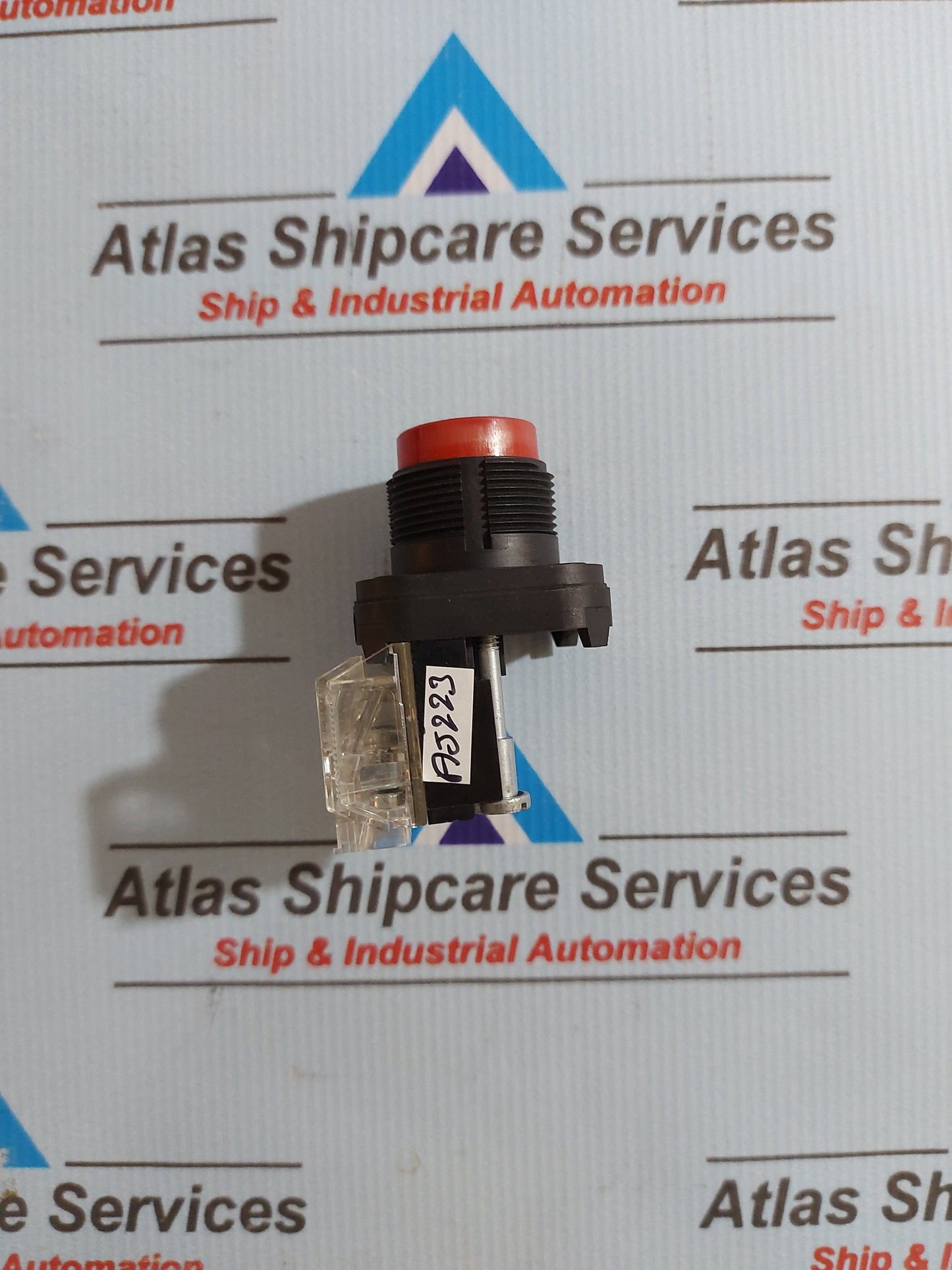 ALLEN-BRADLEY 800H-BR6A RED MOMENTARY PUSH BUTTON SER.F
