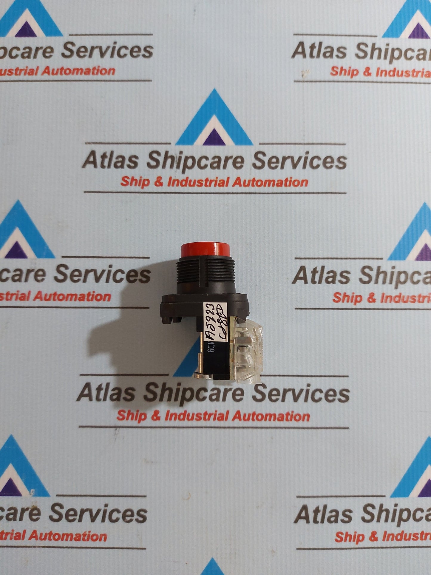 ALLEN-BRADLEY 800H-BR6A RED MOMENTARY PUSH BUTTON SER.F
