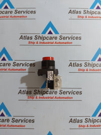 ALLEN-BRADLEY 800H-BR6A RED MOMENTARY PUSH BUTTON SER.F