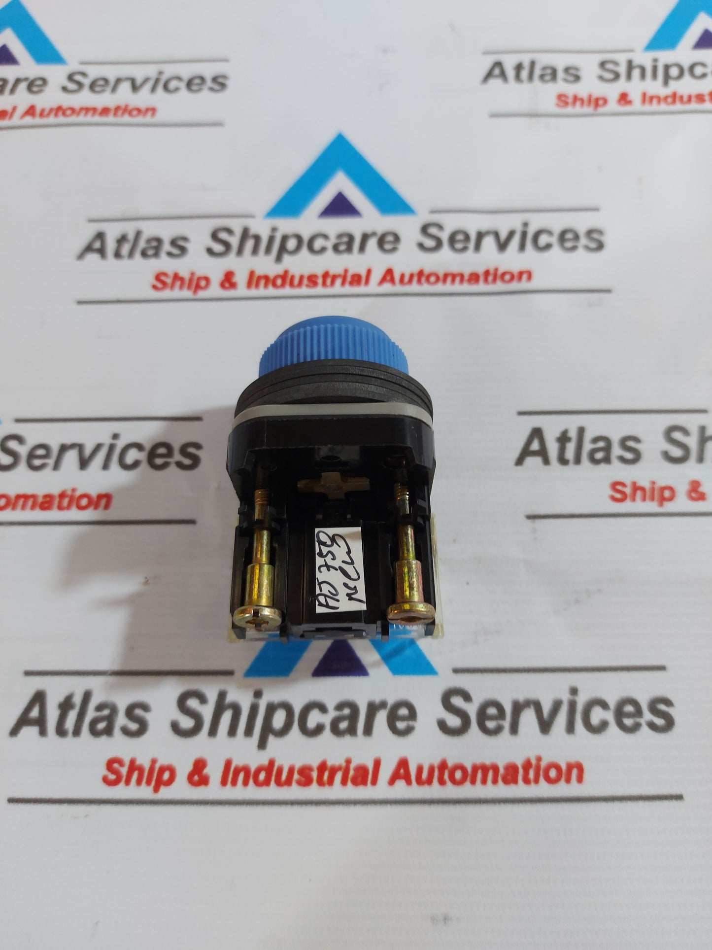 ALLEN-BRADLEY 800H-R7 30mm MOMENTARY PUSH BUTTON BLUE