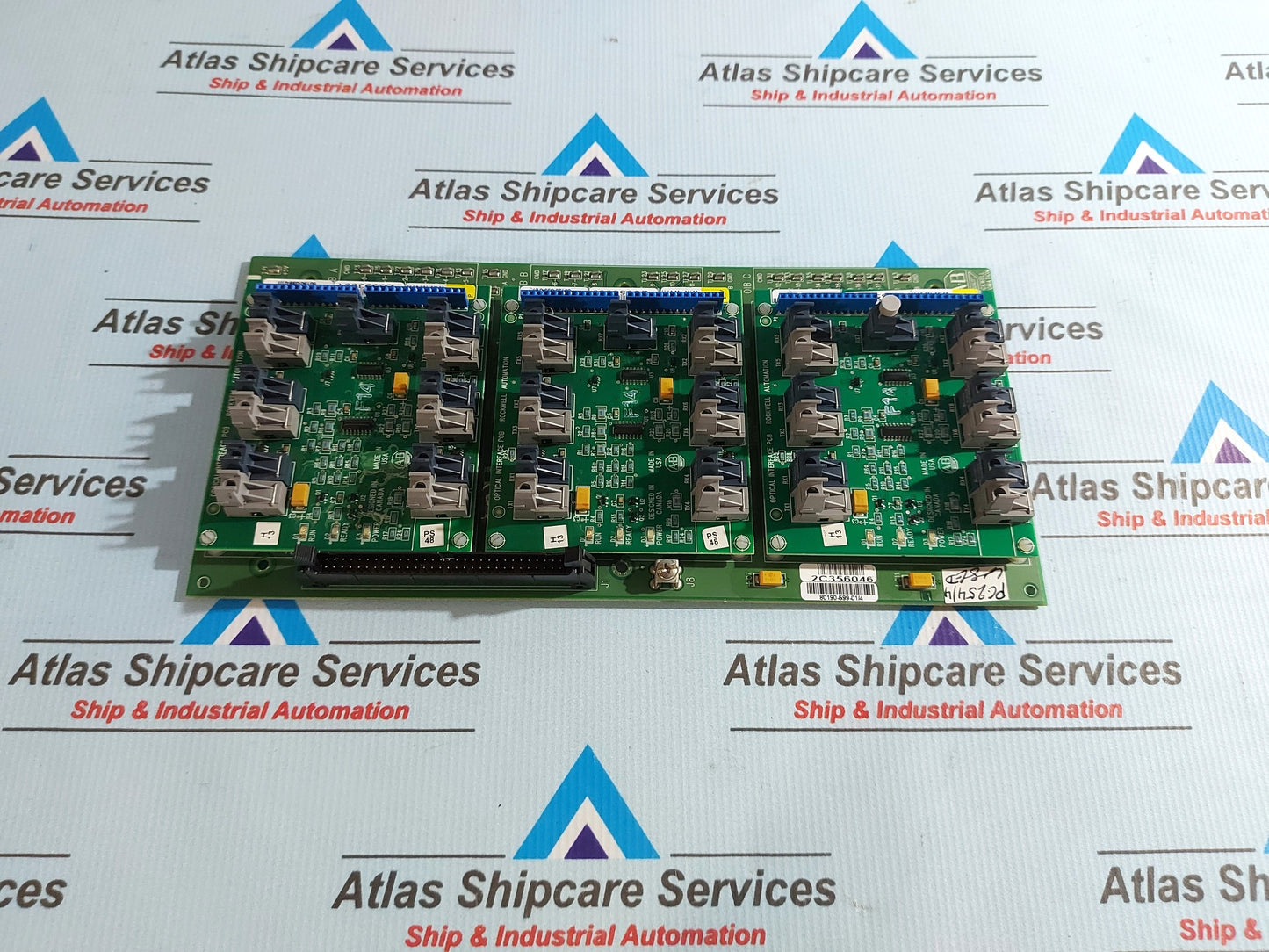 ALLEN-BRADLEY 80190-600-01-R OPTICAL INTERFACE BASE BOARD