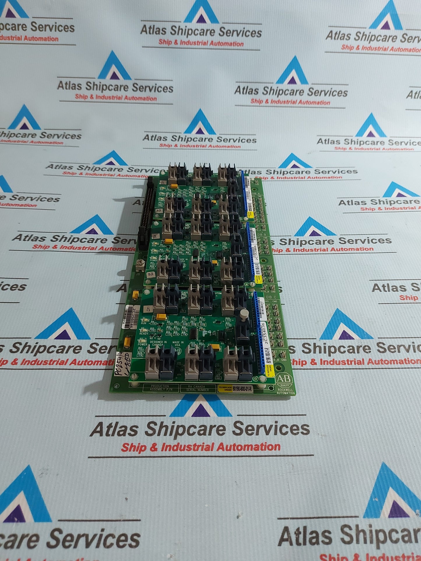 ALLEN-BRADLEY 80190-600-01-R OPTICAL INTERFACE BASE BOARD