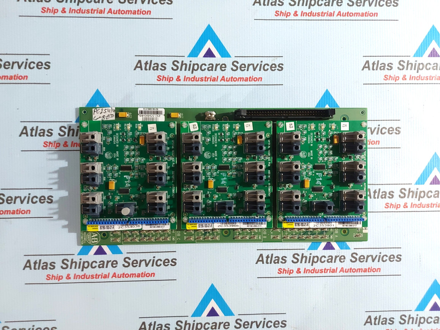 ALLEN-BRADLEY 80190-600-01-R OPTICAL INTERFACE BASE BOARD