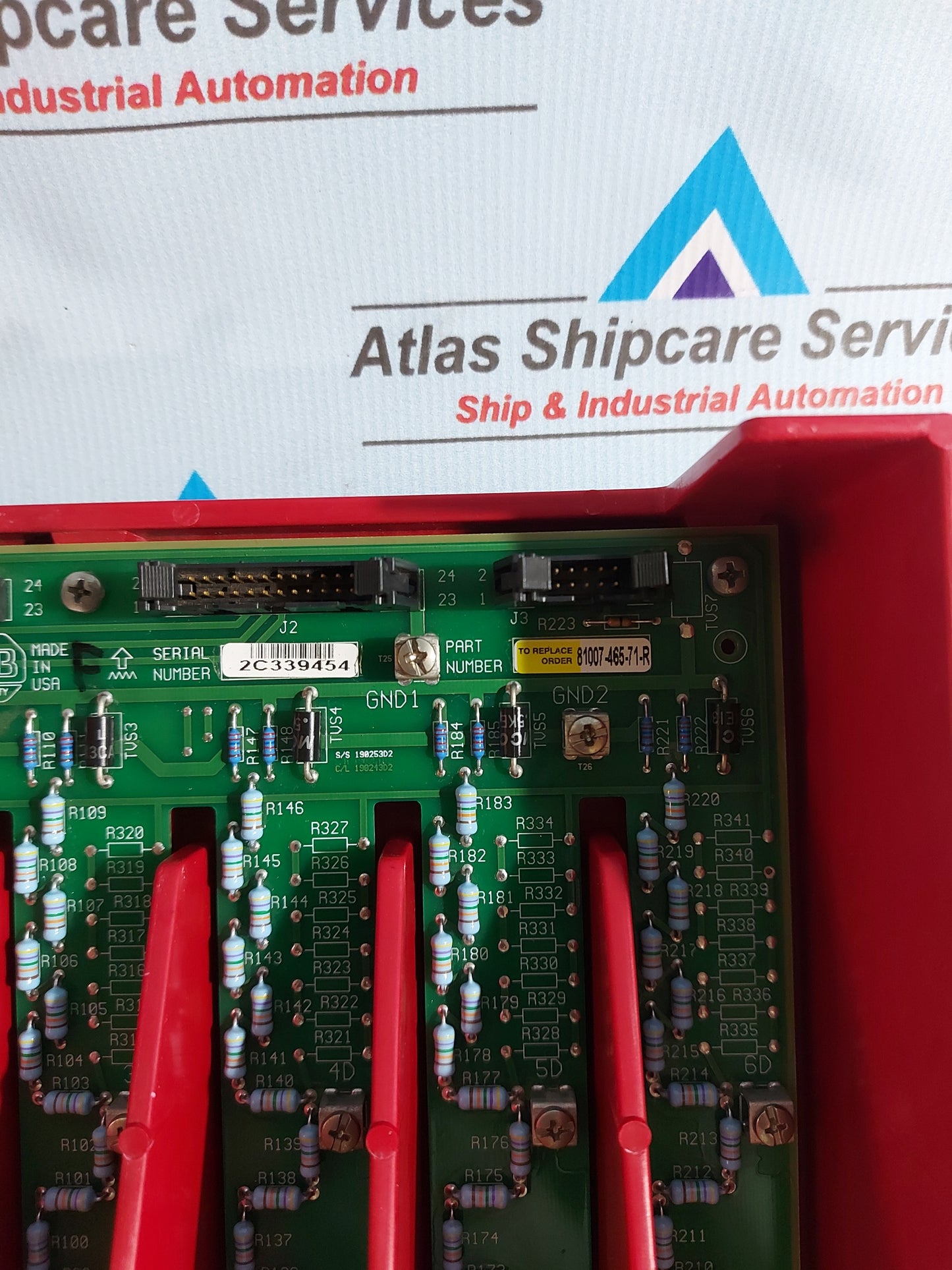 ALLEN-BRADLEY 81007-465-71-R VOLTAGE FEEDBACK BOARD