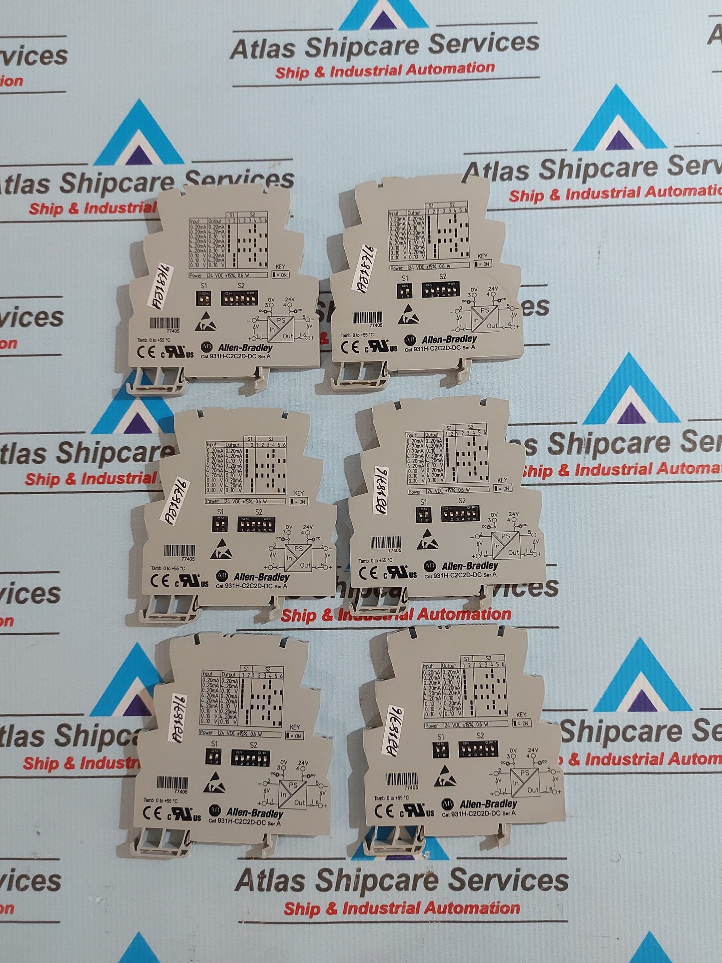 ALLEN-BRADLEY 931-C2C2D-DC SER.A SIGNAL CONDITIONER