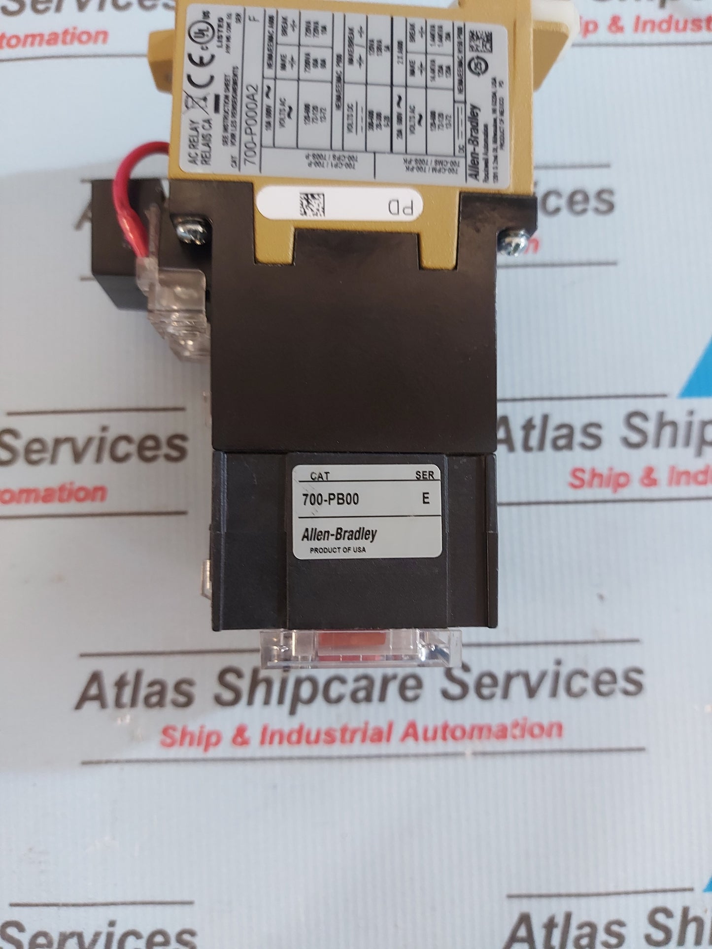 ALLEN-BRADLEY BULLETIN 700-P DIRECT DRIVE RELAY