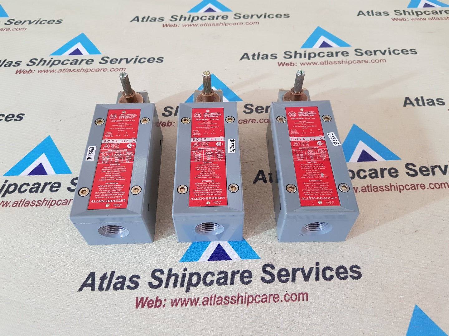 ALLEN BRADLEY 802X-H7 LIMIT SWITCH – Atlas Shipcare Services