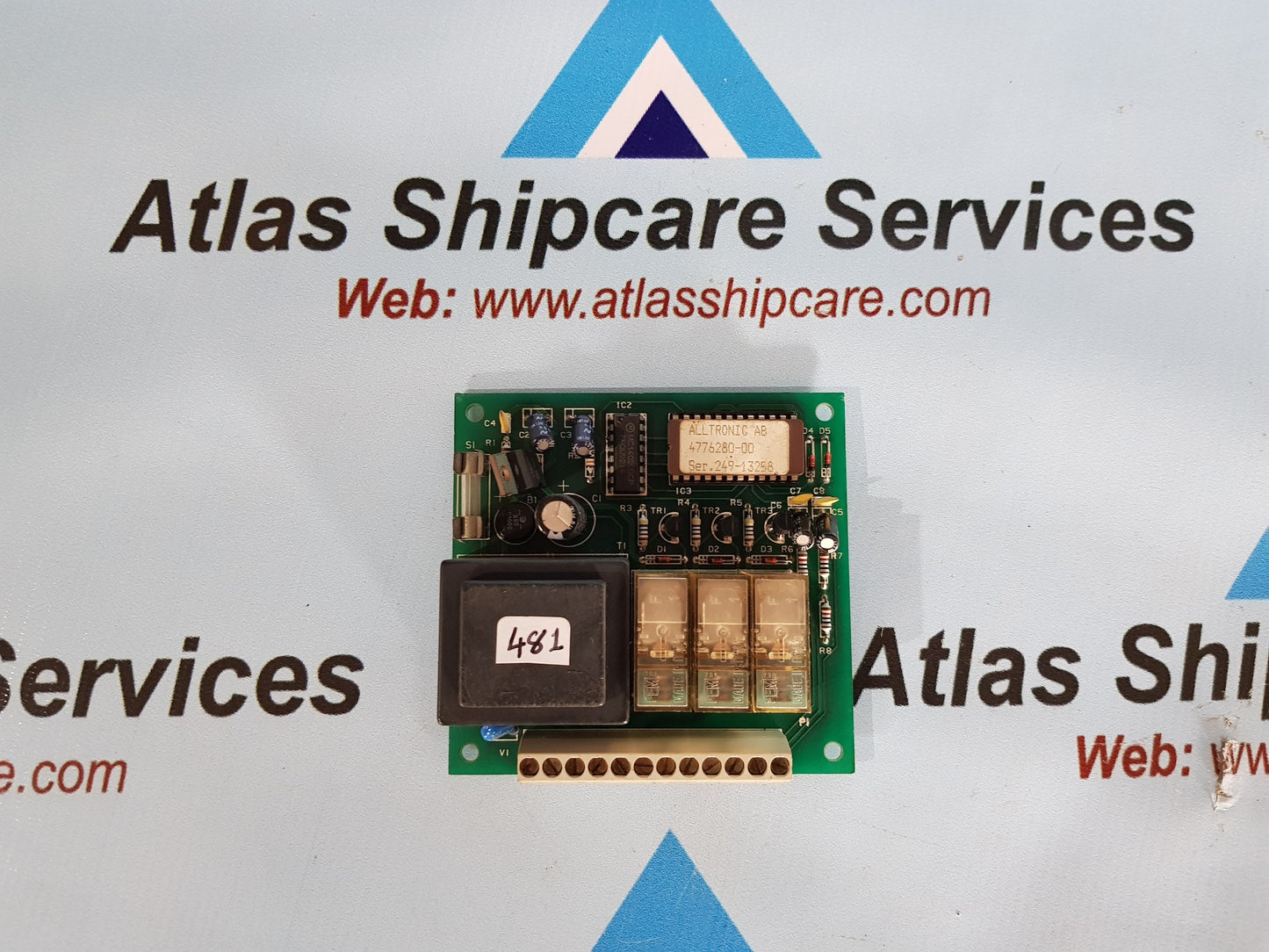 ALLTRONIC AB 4776280-00 RELAY BOARD