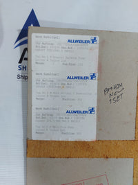 ALLWEILER 78X89X0,5 EWP210 SET OF GASKETS