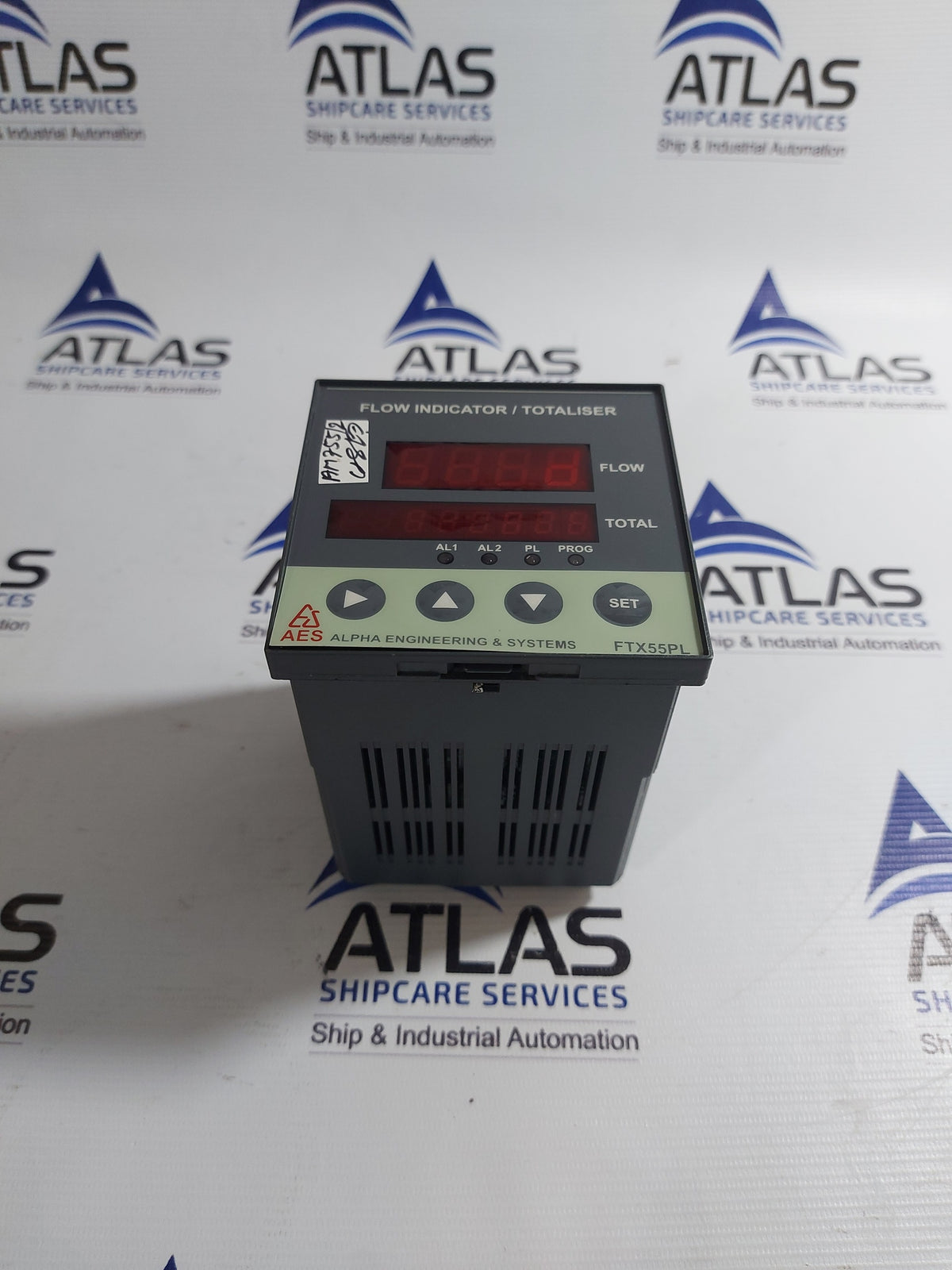 ALPHA ENGINEERING & SYSTEMS FTX55PL FLOW INDICATOR/TOTALISER