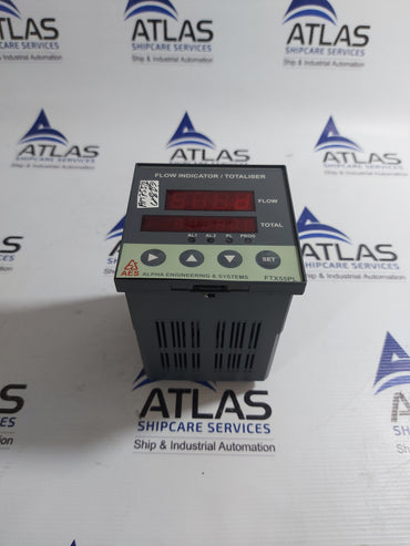 ALPHA ENGINEERING & SYSTEMS FTX55PL FLOW INDICATOR/TOTALISER