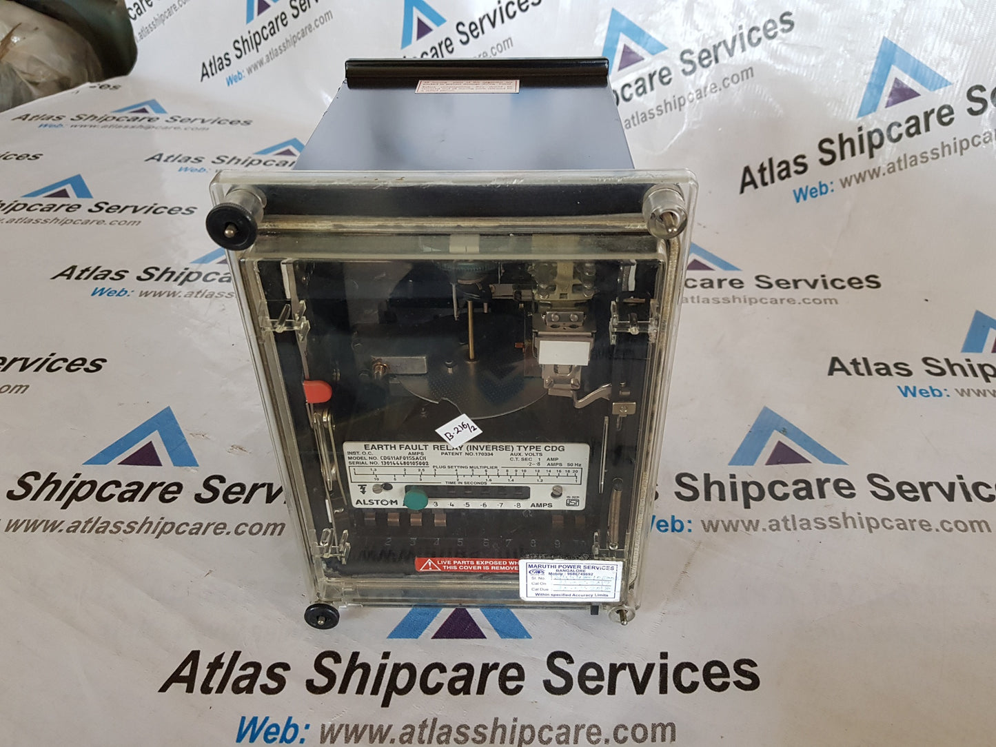 ALSTOM CDG11AF015SACH EARTH FAULT RELAY