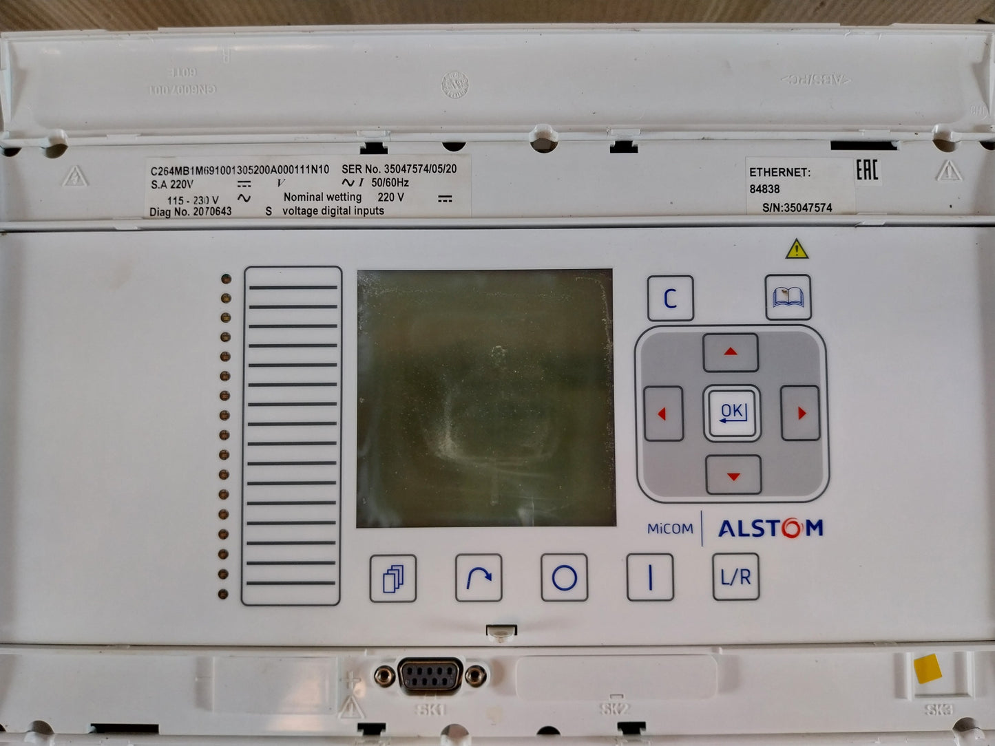 ALSTOM MICOM C264 MODULAR SUBSTATION CONTROLLER