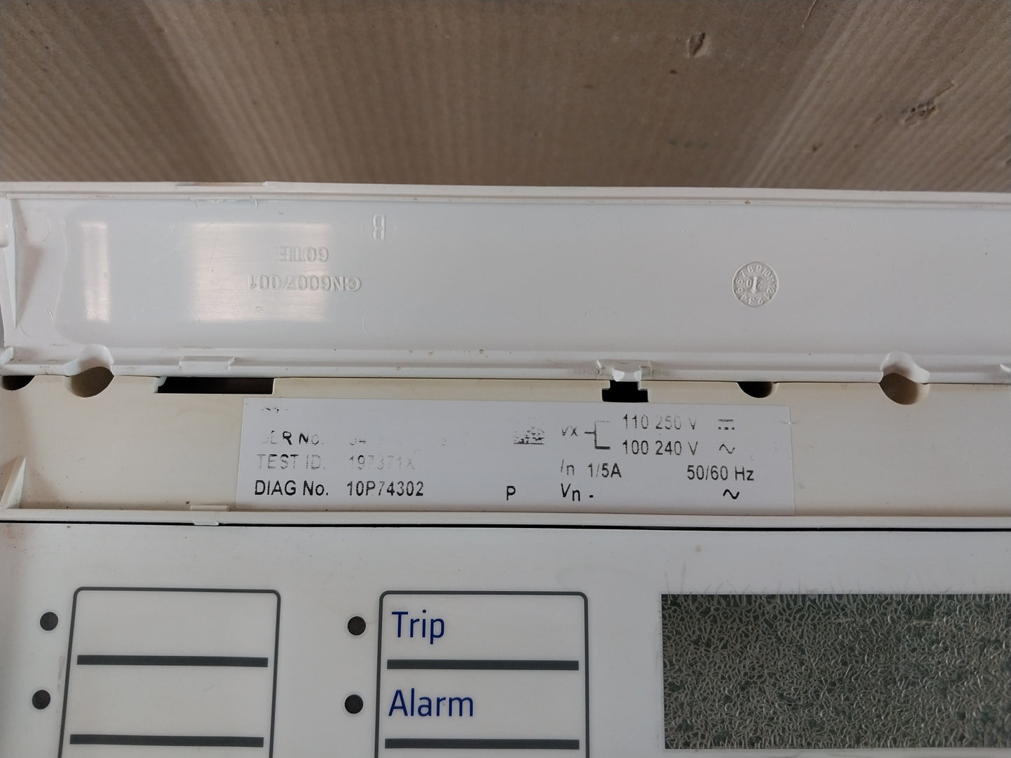 ALSTOM MICOM GENERATOR PROTECTION NUMERICAL RELAY